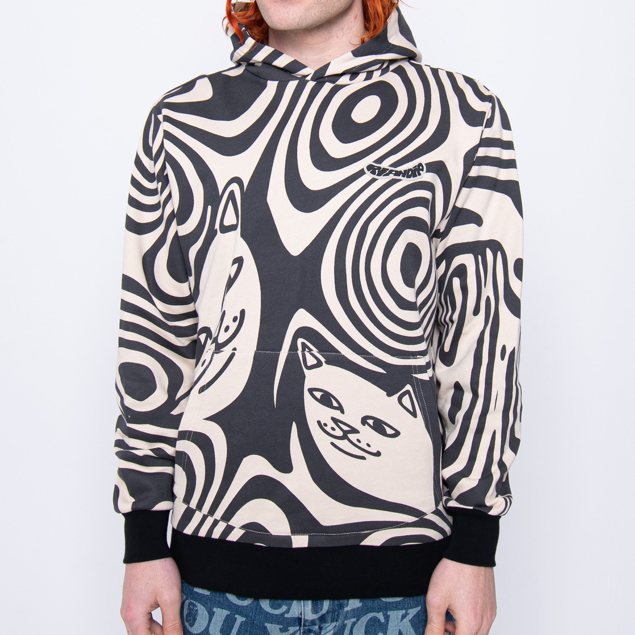  Hypnotic Hoodie (Black/Cream)、mySite、merchandisen