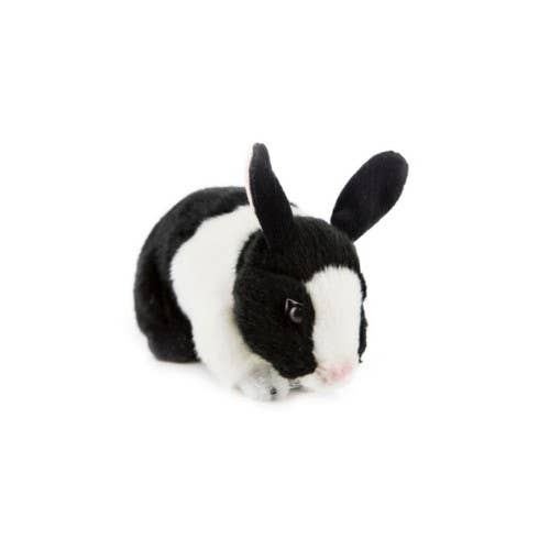 Black or Blue & White or White Bunny Rabbits Realistic Size 23cm.、mySite、g9winljtr