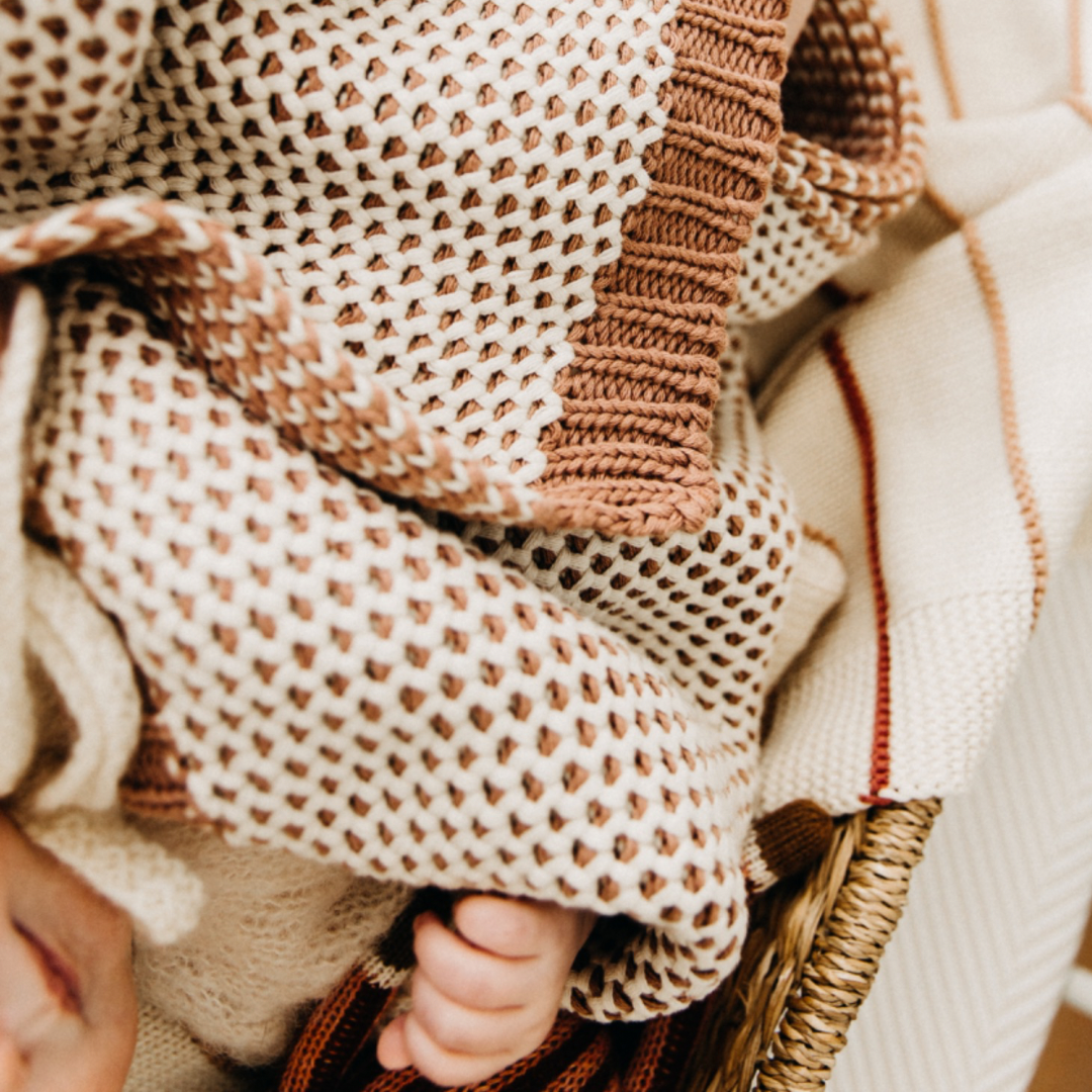  DH Honeycomb Blush Baby Blanket、mySite、elrpsem3k