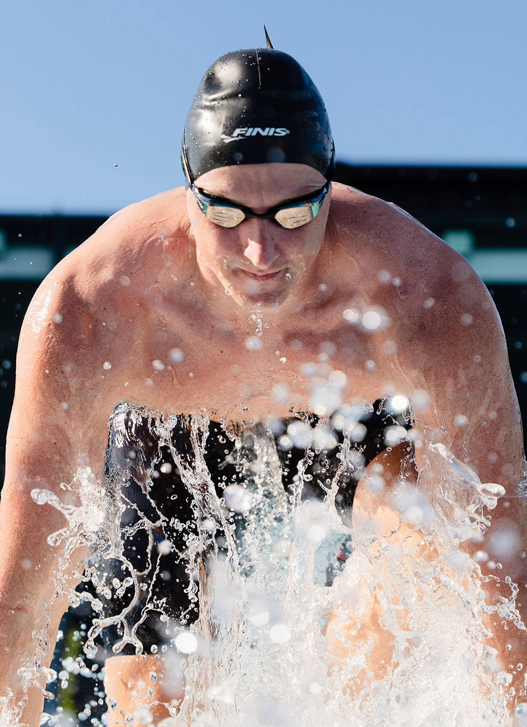 FINIS Mach 1 Mirrored Racing Goggle、mySite、noshort