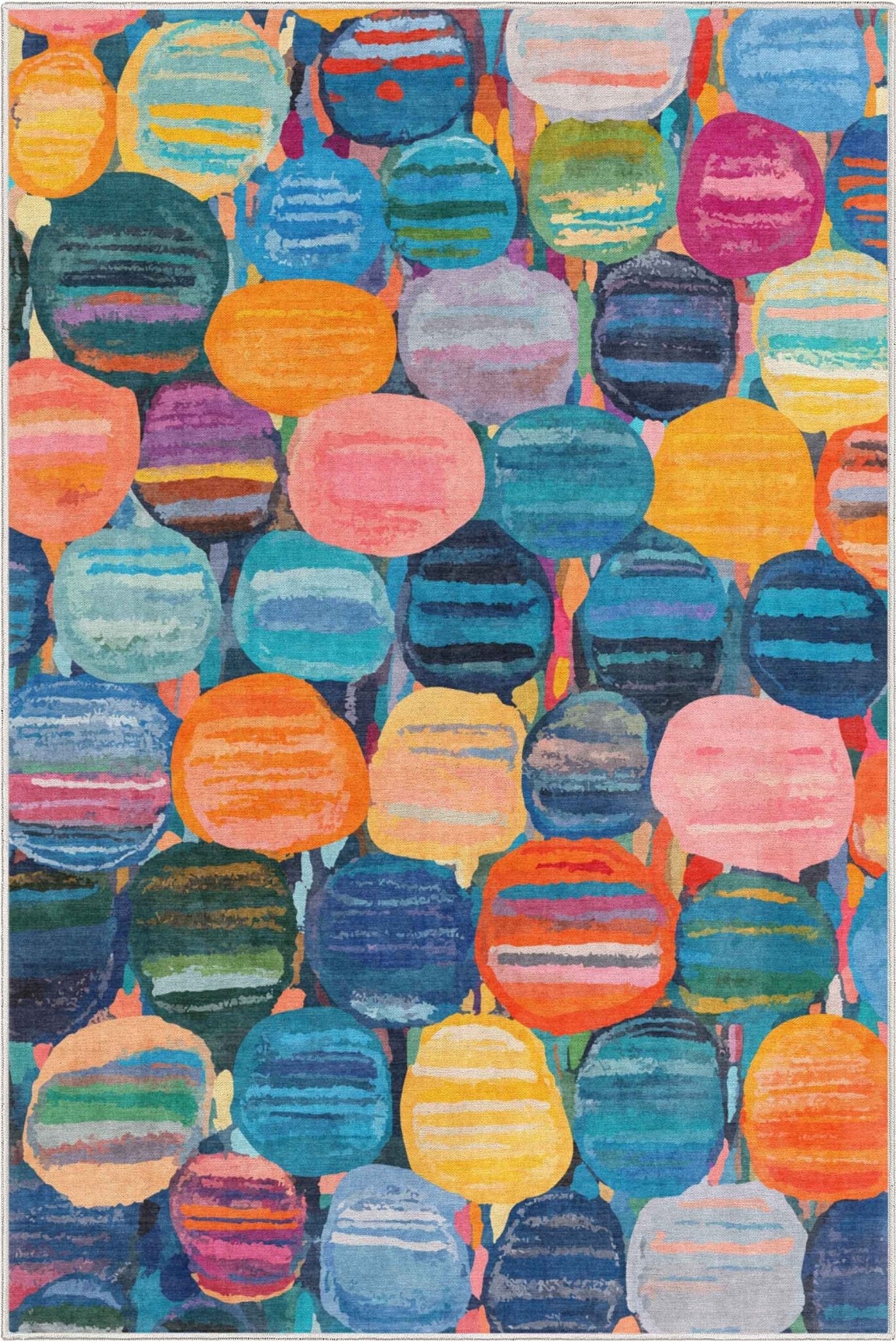 Apollo Nuances Rivieres – Soft Watercolor & Pebble Multicolor Rug、mySite、gigharbornorthrealestate