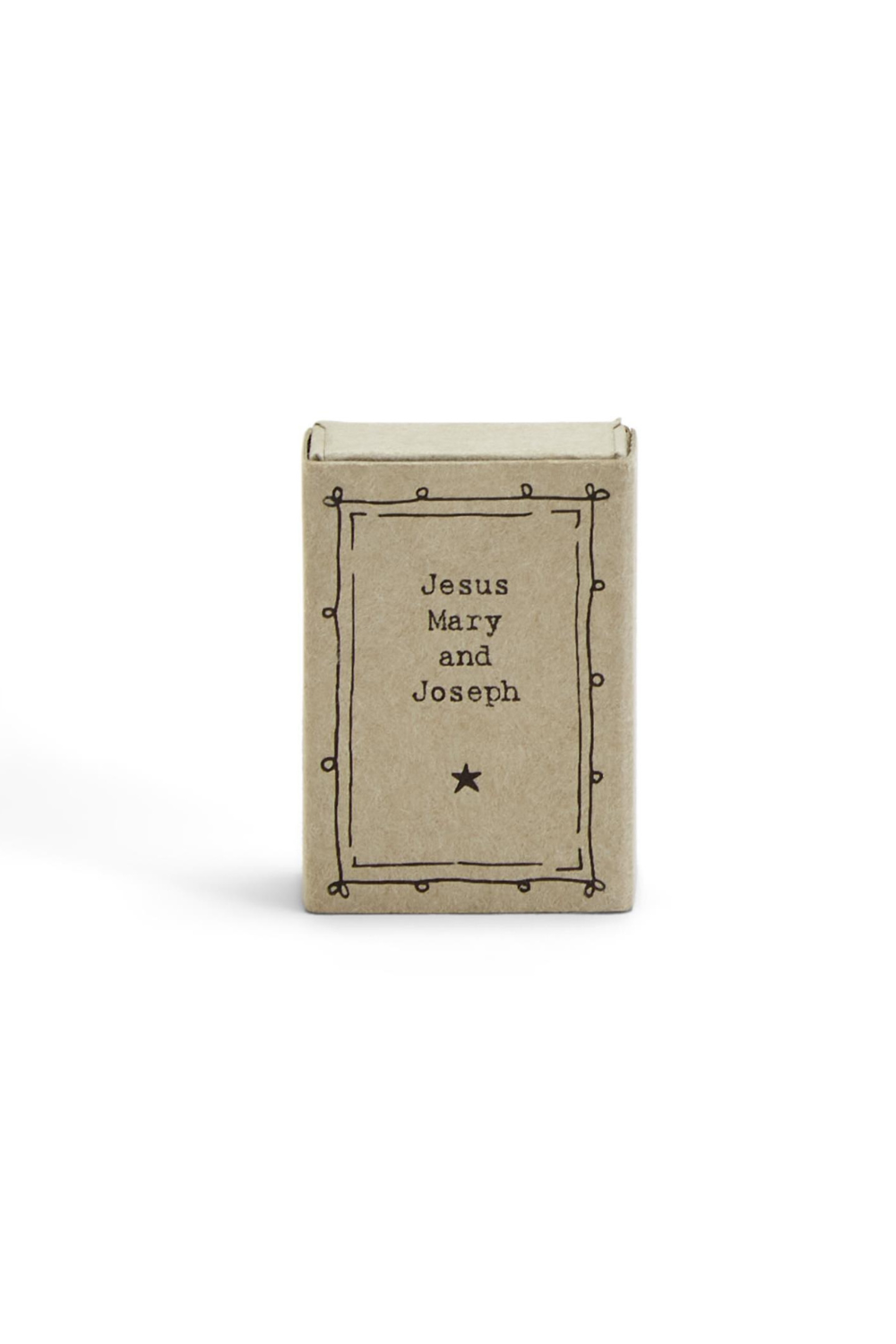 Jesus Mary and Joseph Matchbox �� Porcelain Keepsake、mySite、hinf8tx79