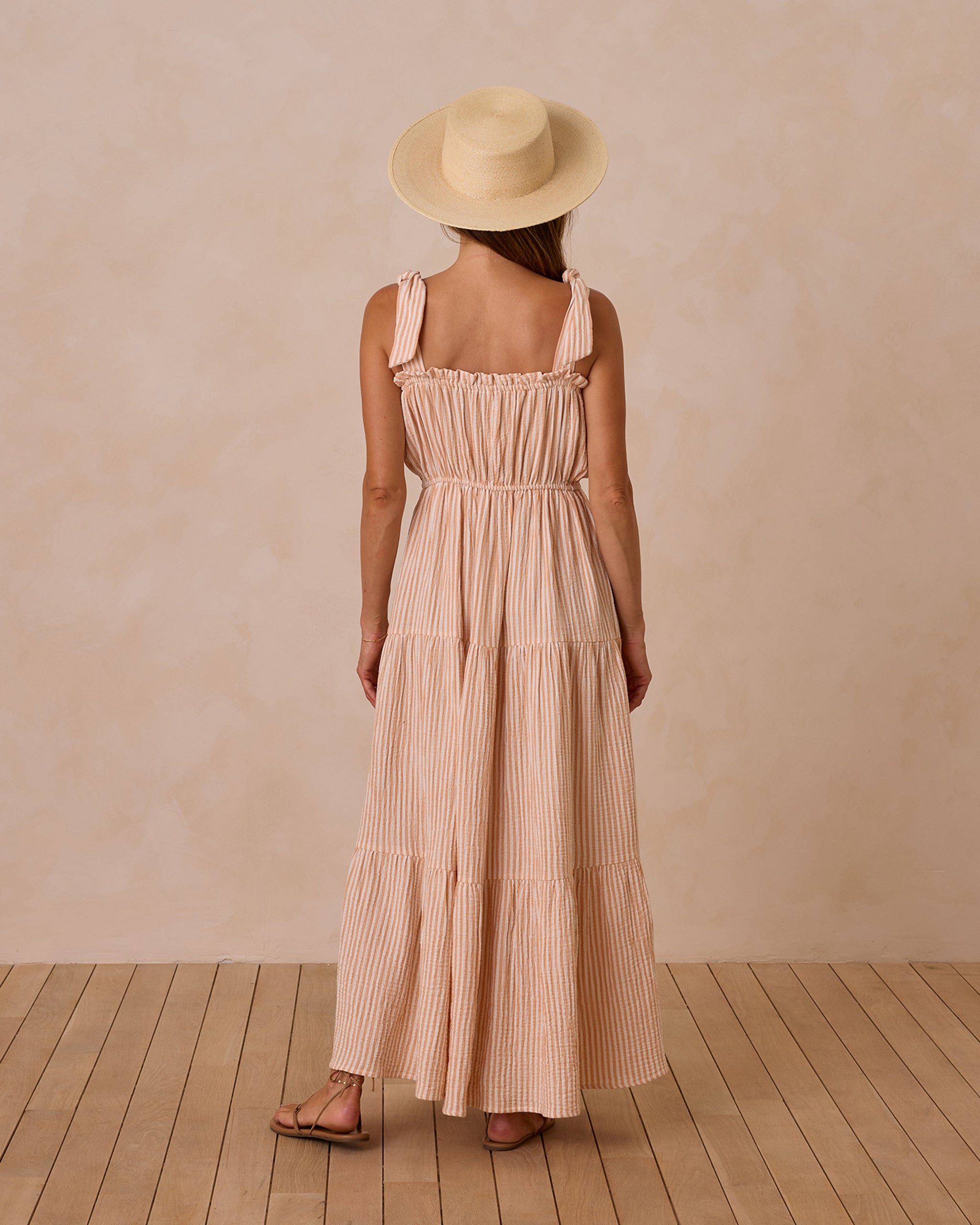  Delphina Dress | Grapefruit Stripe、mySite、layawaytickets