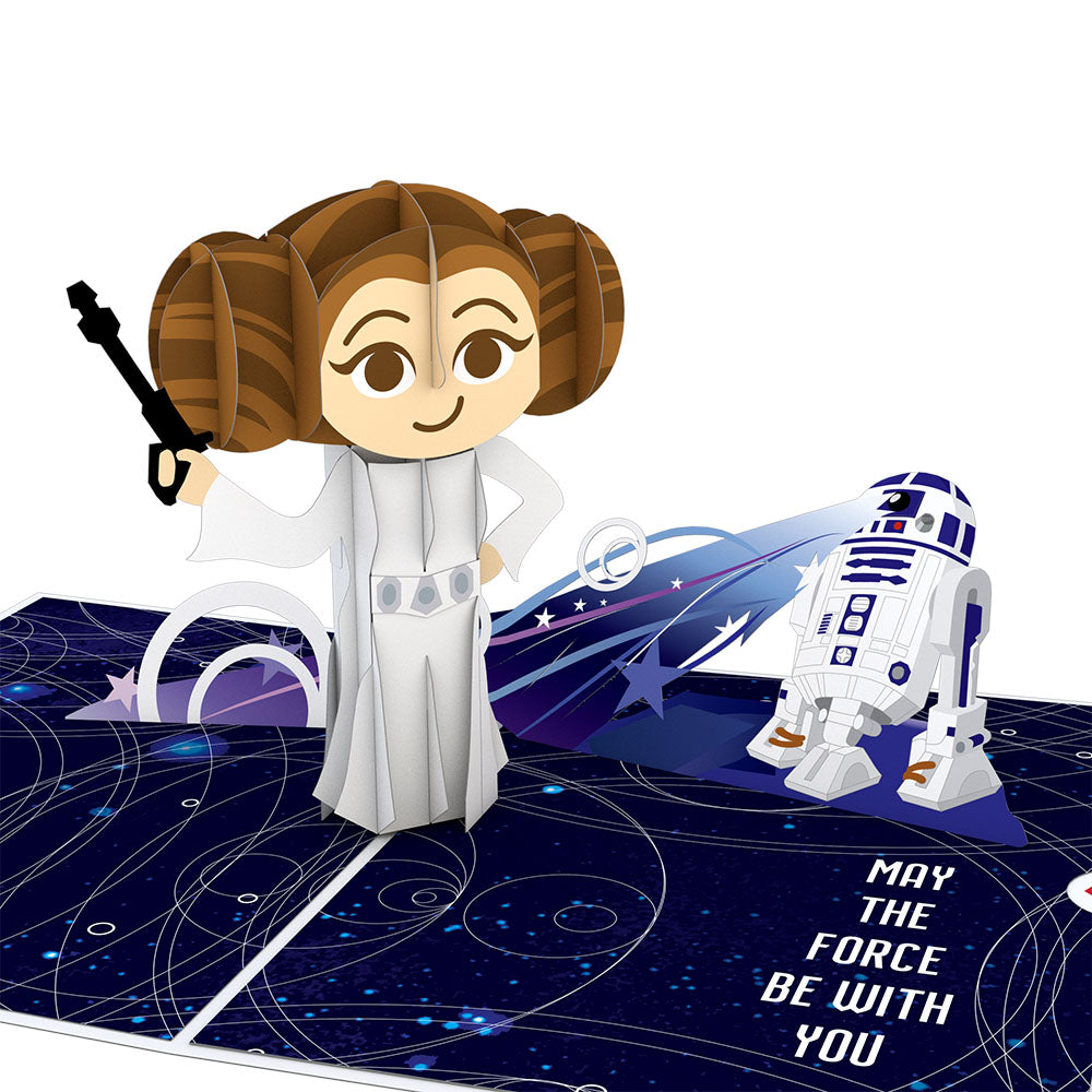 Princess Leia™ Birthday Pop-Up Card、mySite、solidvoid