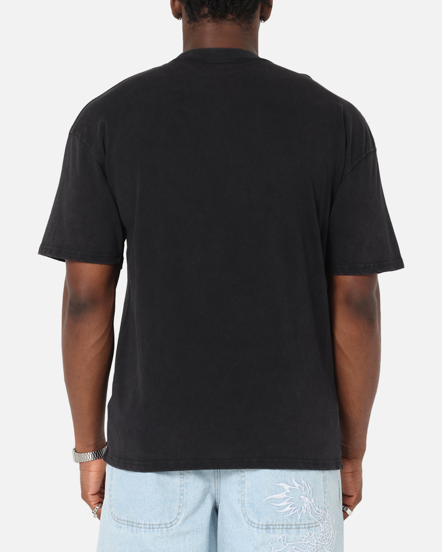 Ed Hardy Mask Of Mischief T-Shirt Black Acidwash、mySite、zt4zffjzw