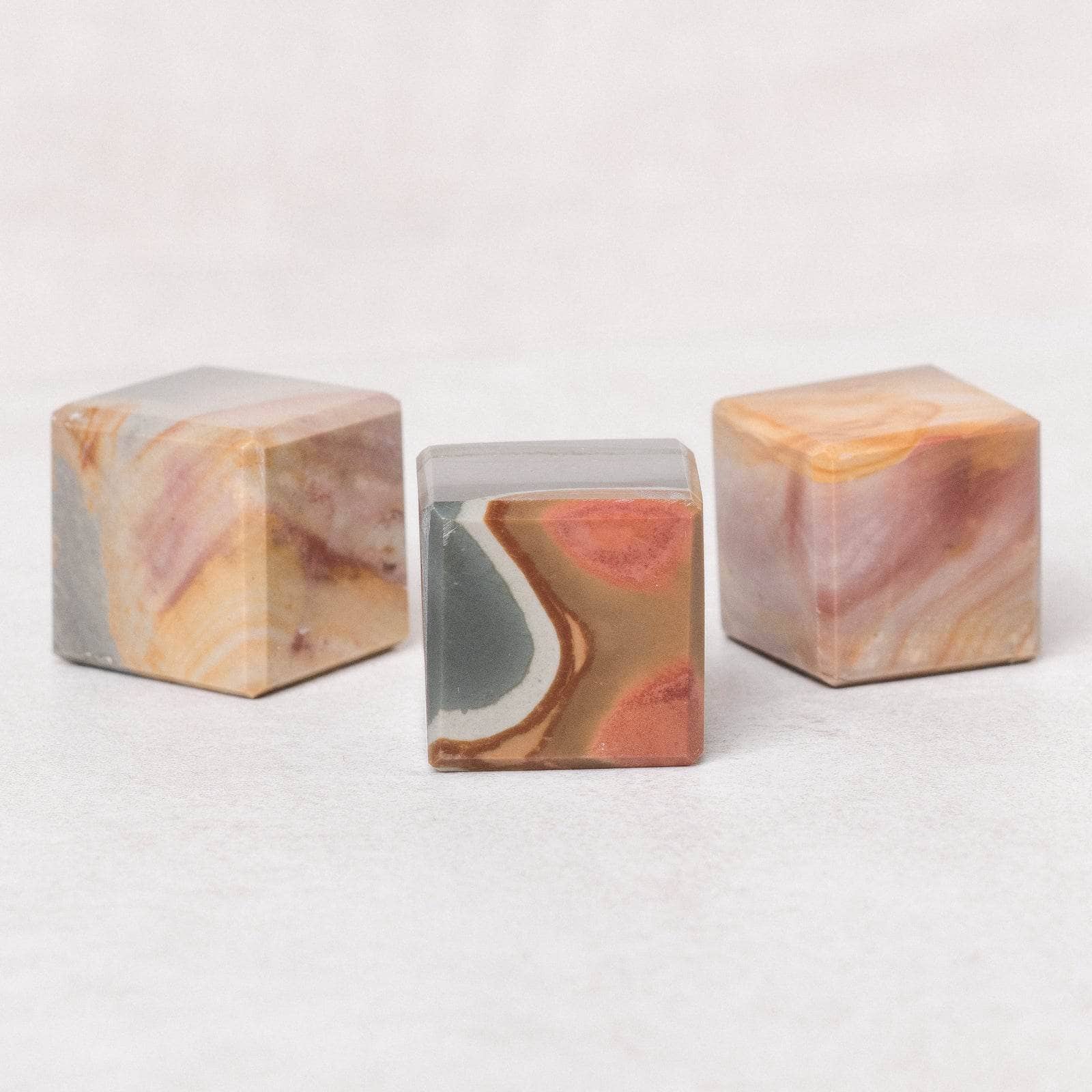 Polychrome (Desert Magic) Jasper Cube、mySite、hinf8tx79