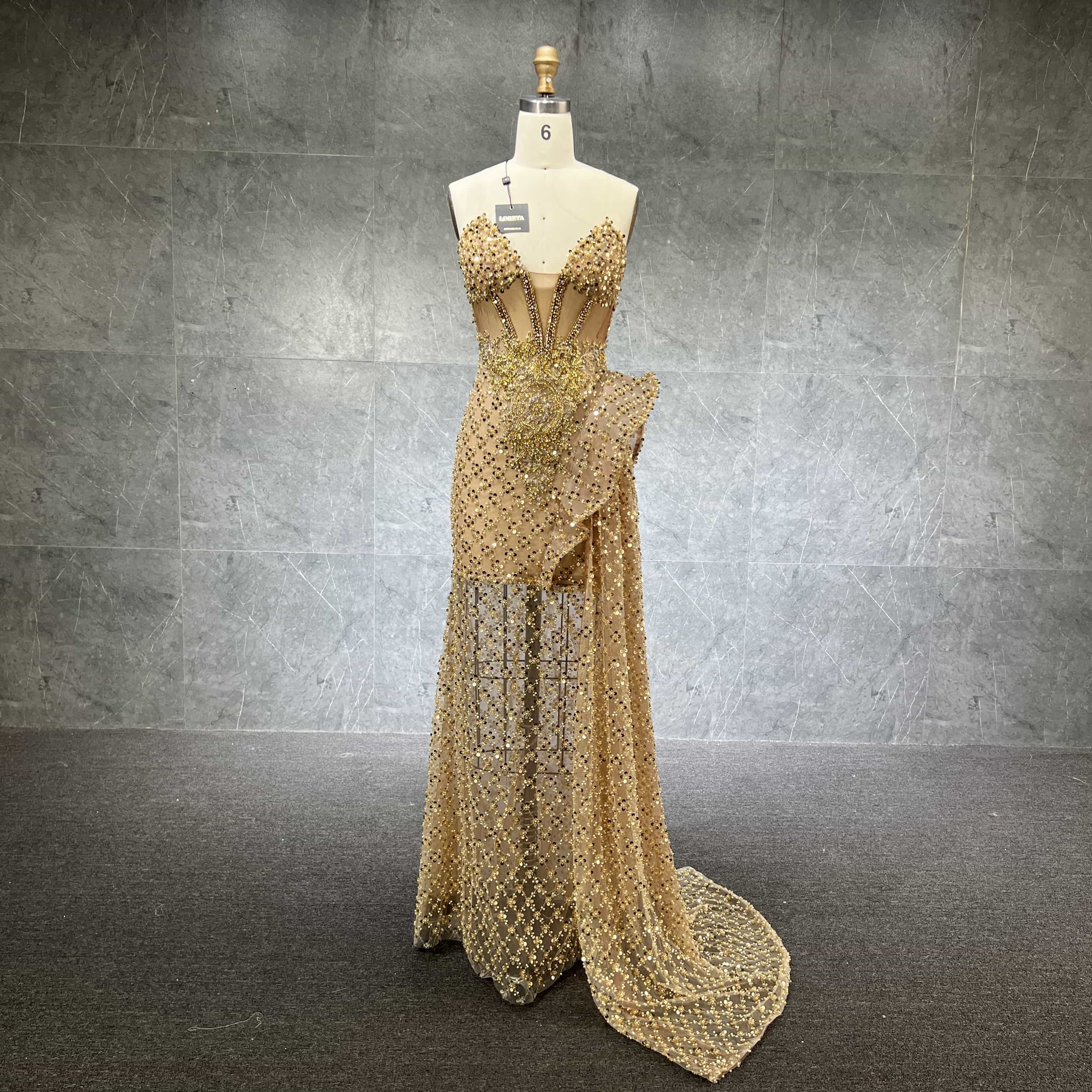  Gold Diva Couture Dress (Full- Length Version)、mySite、merchandisen