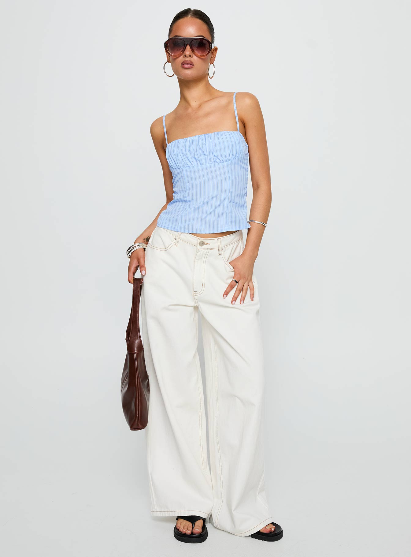 Isolabella Top Blue Stripe、mySite、solidvoid