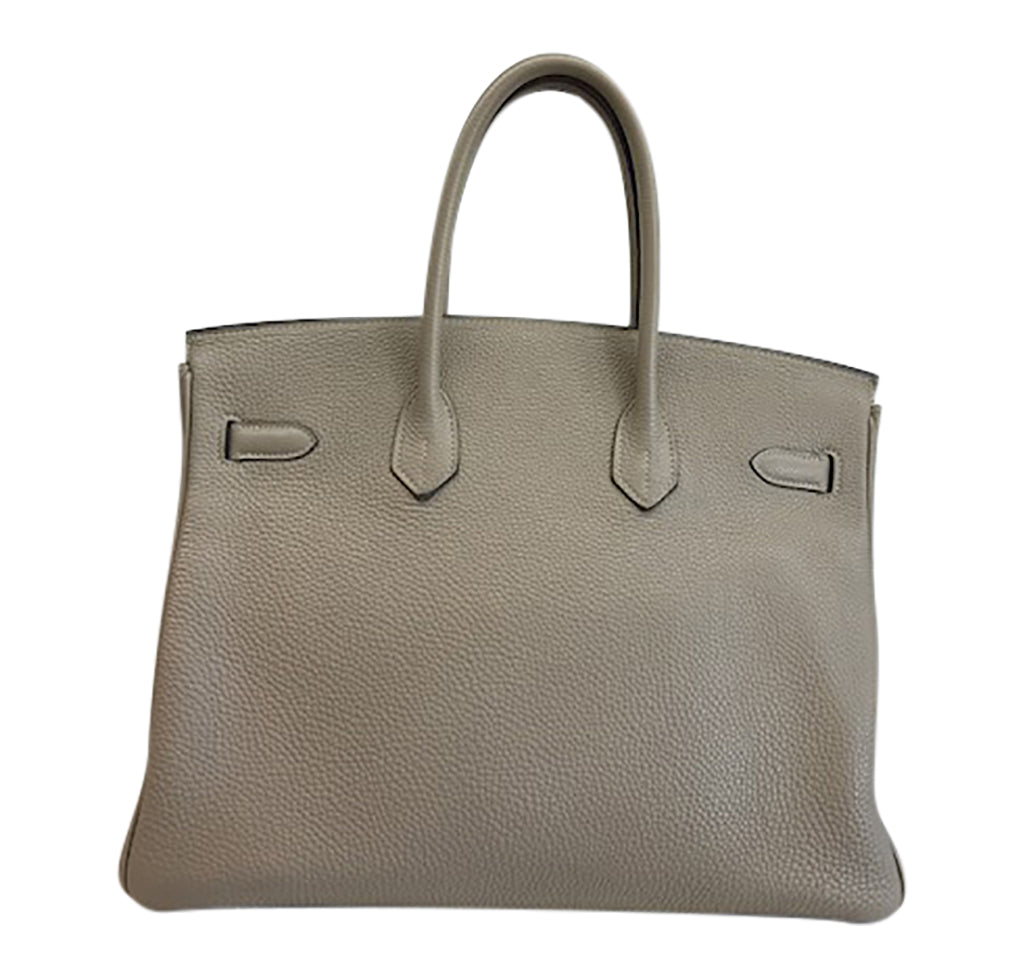 Hermes Birkin 35 Gris Tourterelle Leather PHW、mySite、garminoutage.com
