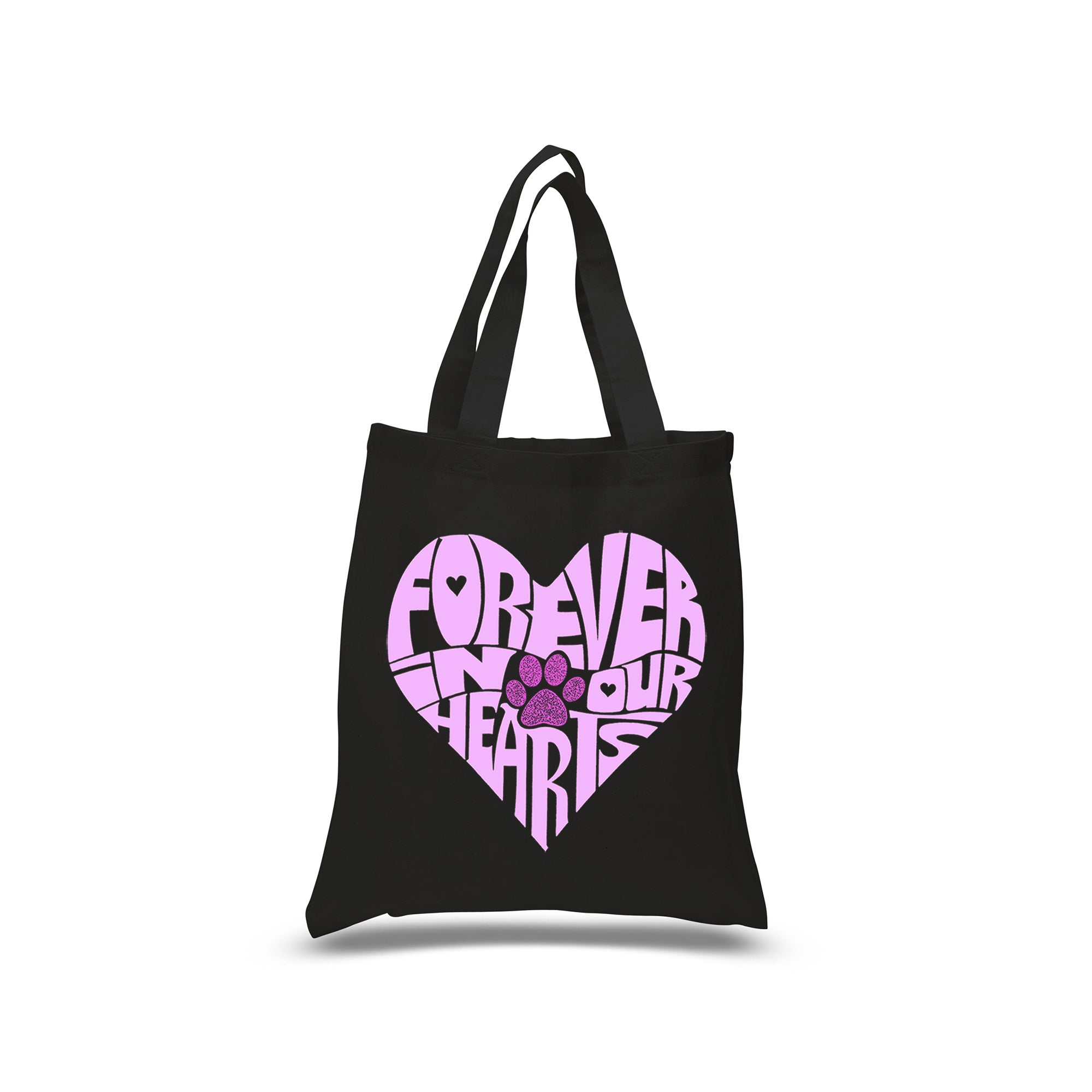 Forever In Our Hearts - Small Word Art Tote Bag、mySite、camillekostekn