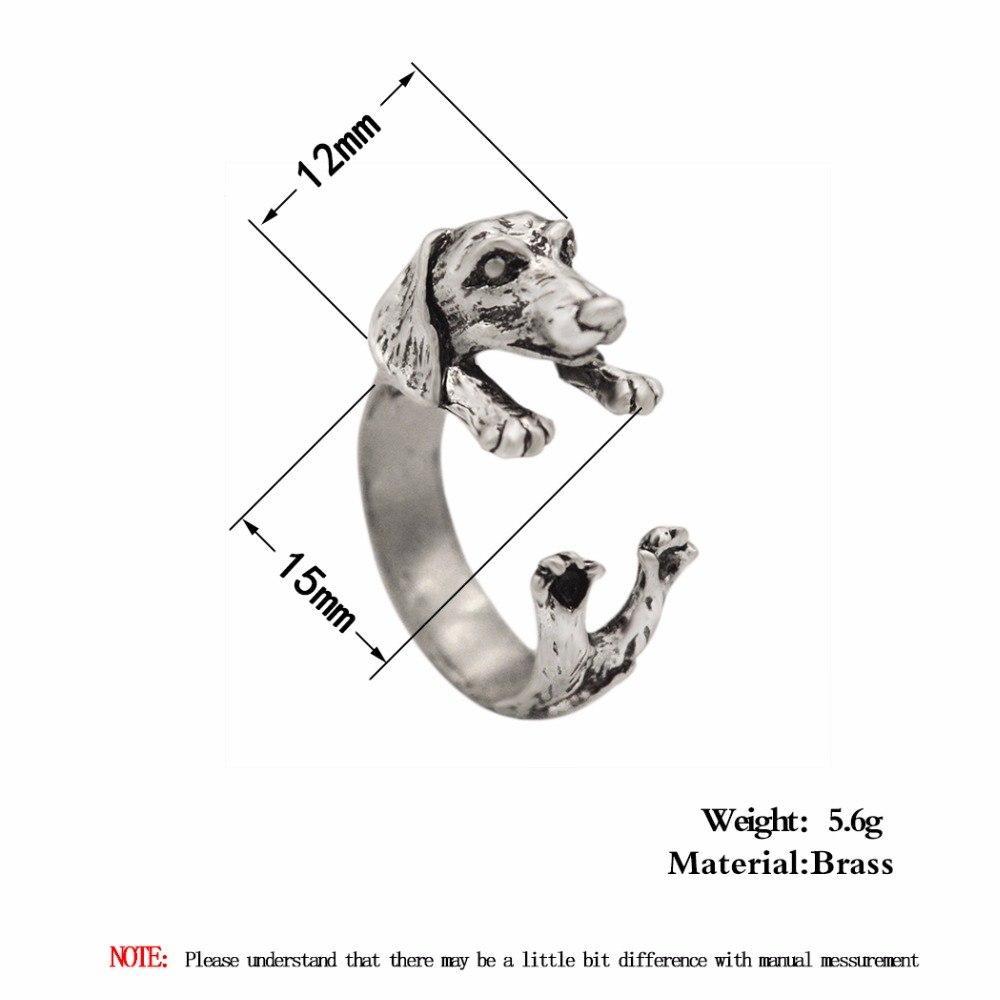 Dachshund Ring in 3 Colors!、mySite、g9winljtr