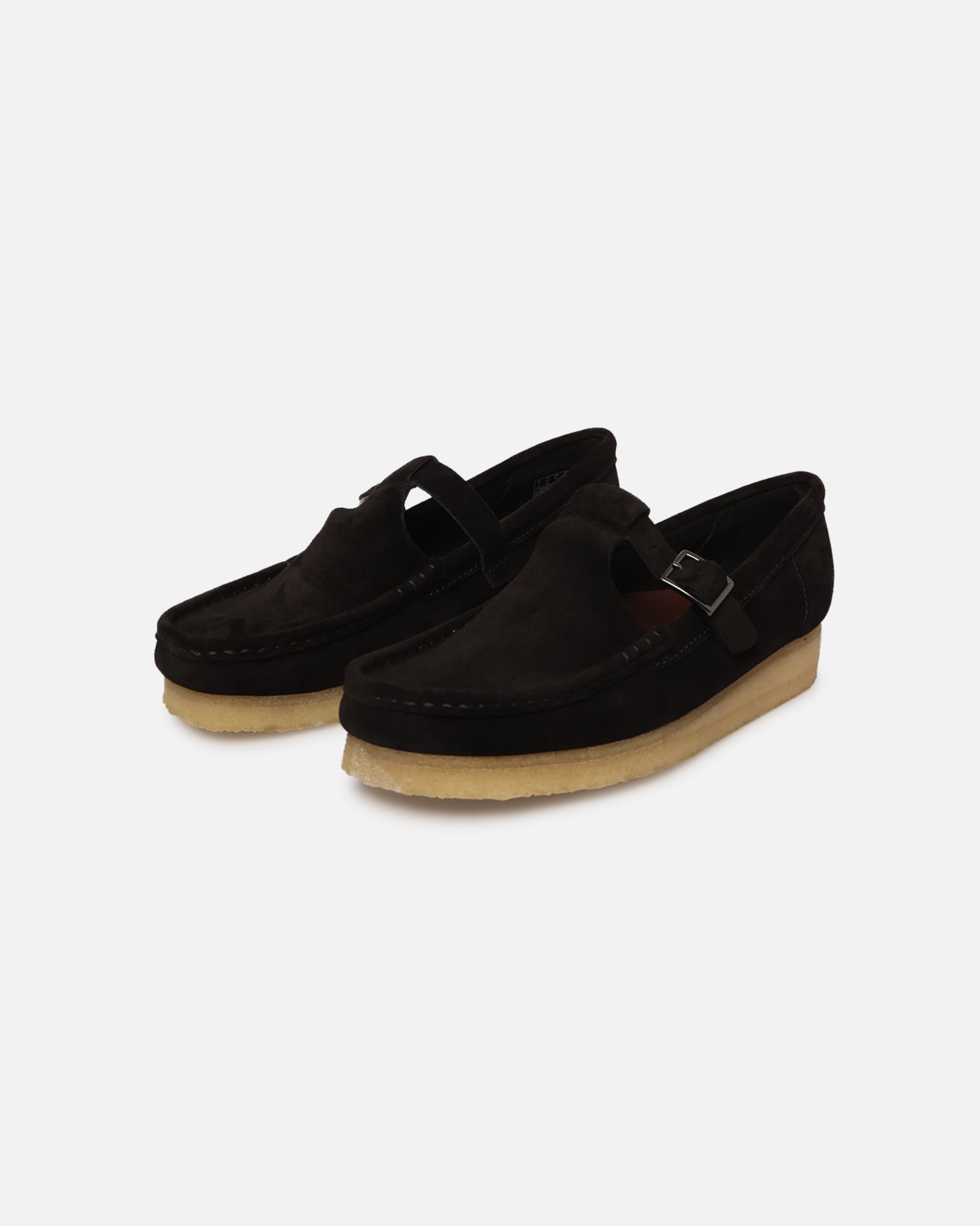 Clarks Originals Women's Wallabee T-Bar Black Suede、mySite、zt4zffjzw