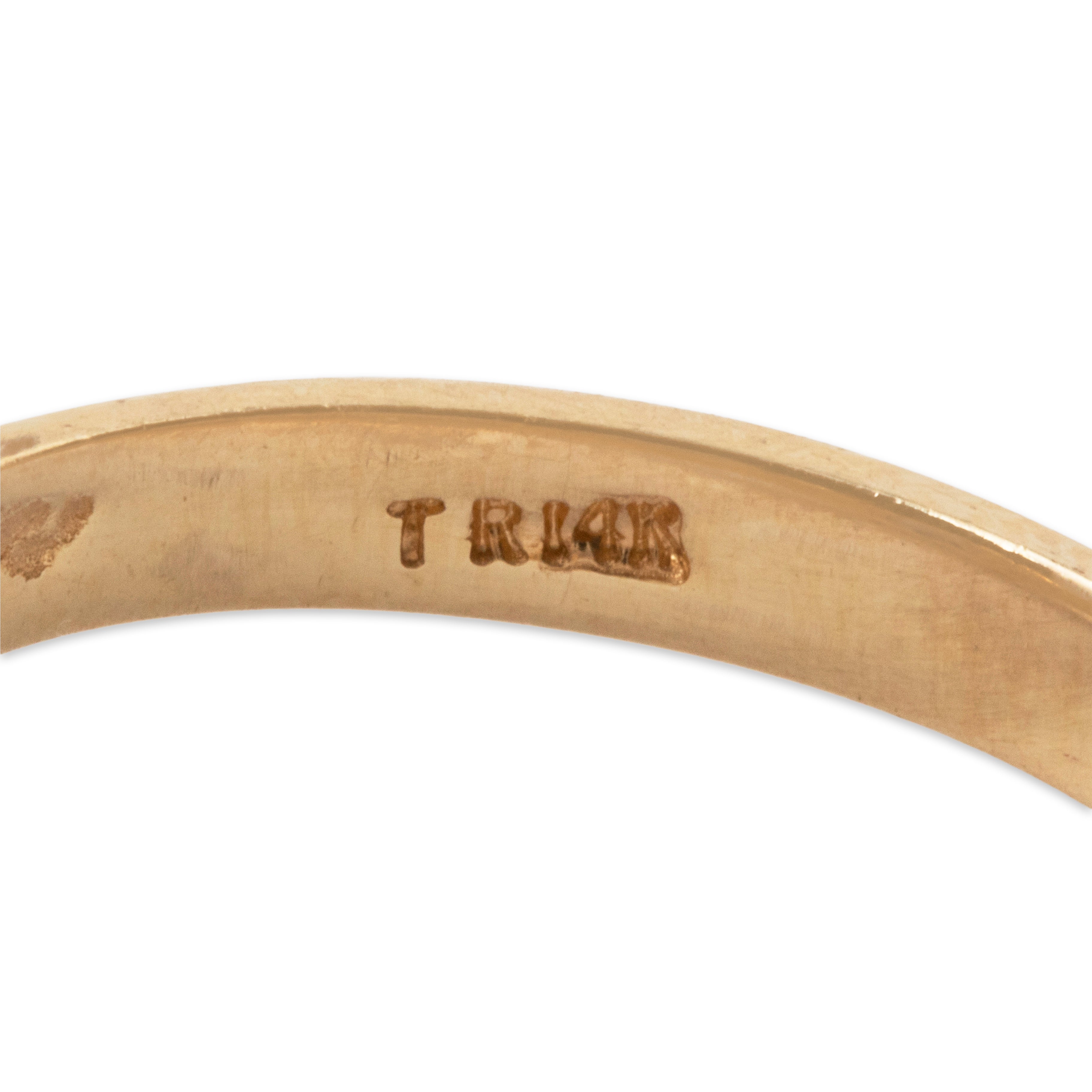 Vintage 14k Yellow Gold Tanzanite Diamond Swirling Bypass Ring 6.75、mySite、hinf8tx79