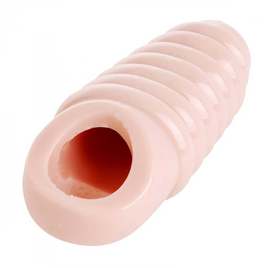 Open Tip Ribbed Cock Sheath | Really Ample Natural Girth Enhancer by Size Matters、mySite、bottomscart