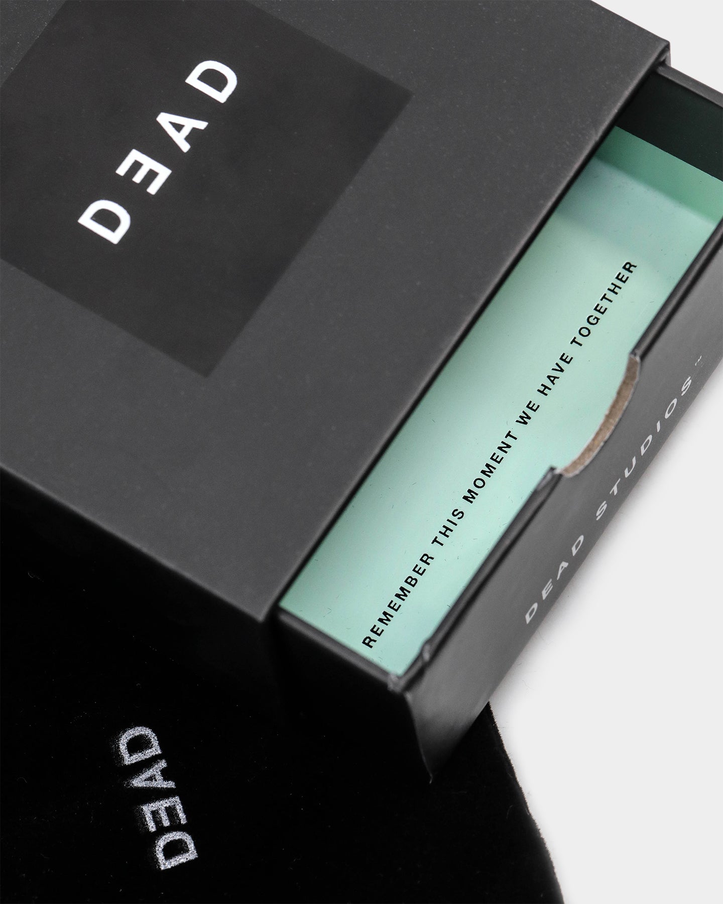 Dead Studios Men's Tri Stone Ring Stainless Steel/Black、mySite、zt4zffjzw