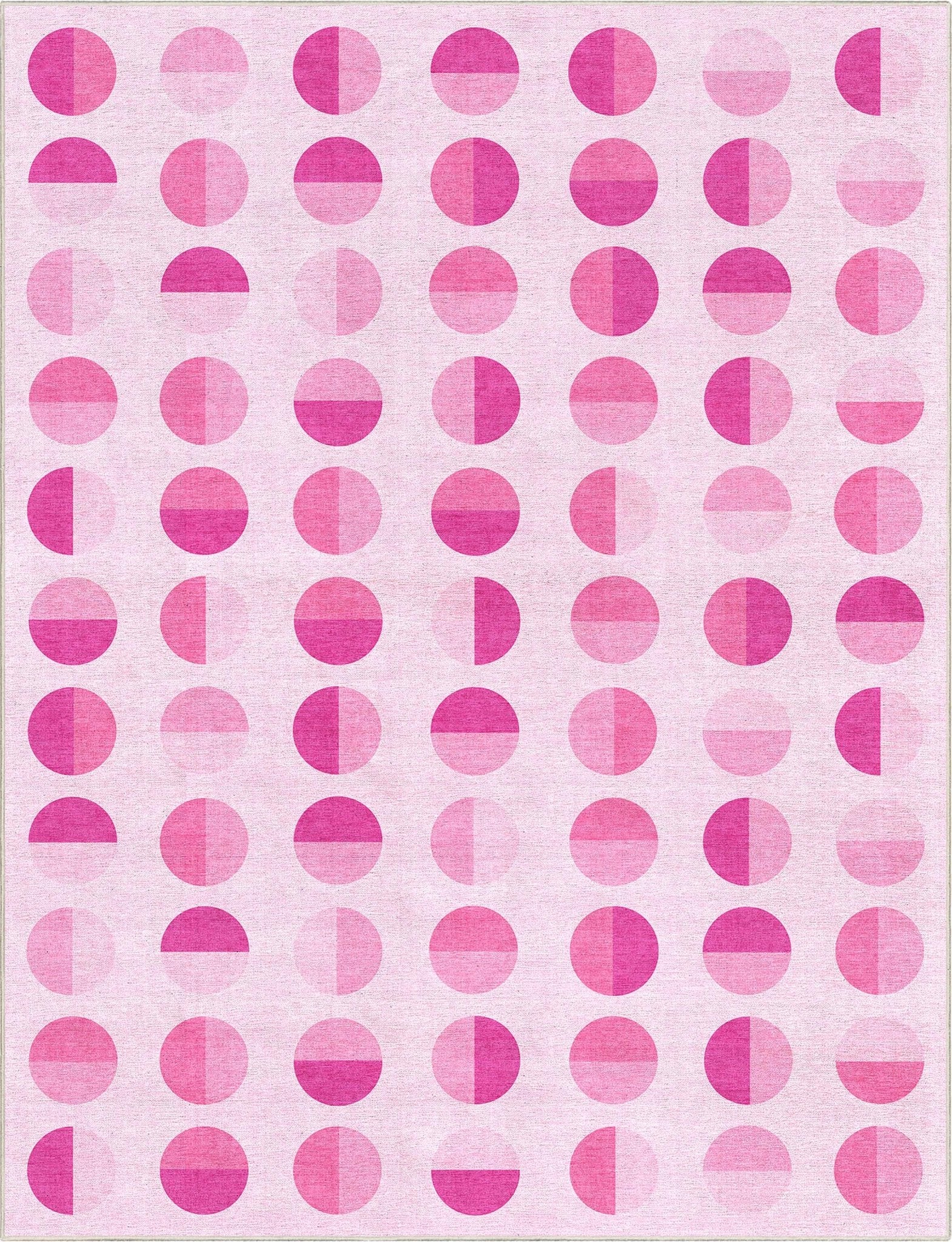 Apollo Geometric Modern Pink Rug for Living Room, Bedroom, Kitchen & Office、mySite、gigharbornorthrealestate