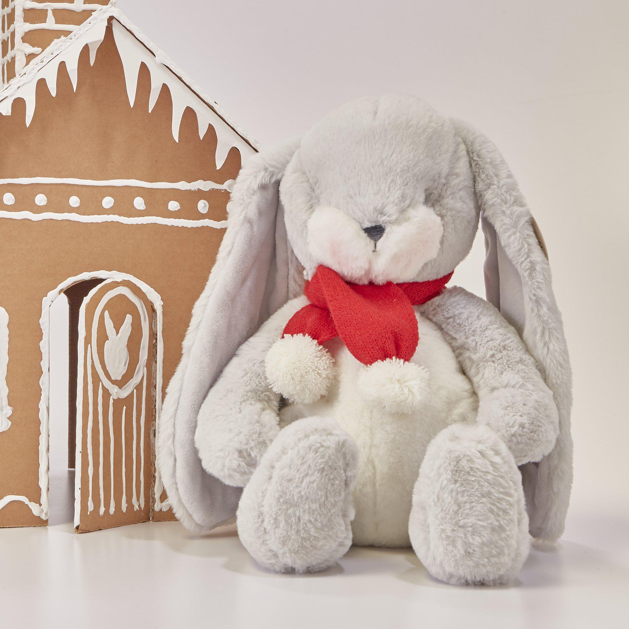 RETIRED - Limited Edition - Holiday Sweet Nibble Gray 16 Bunny、mySite、g9winljtr