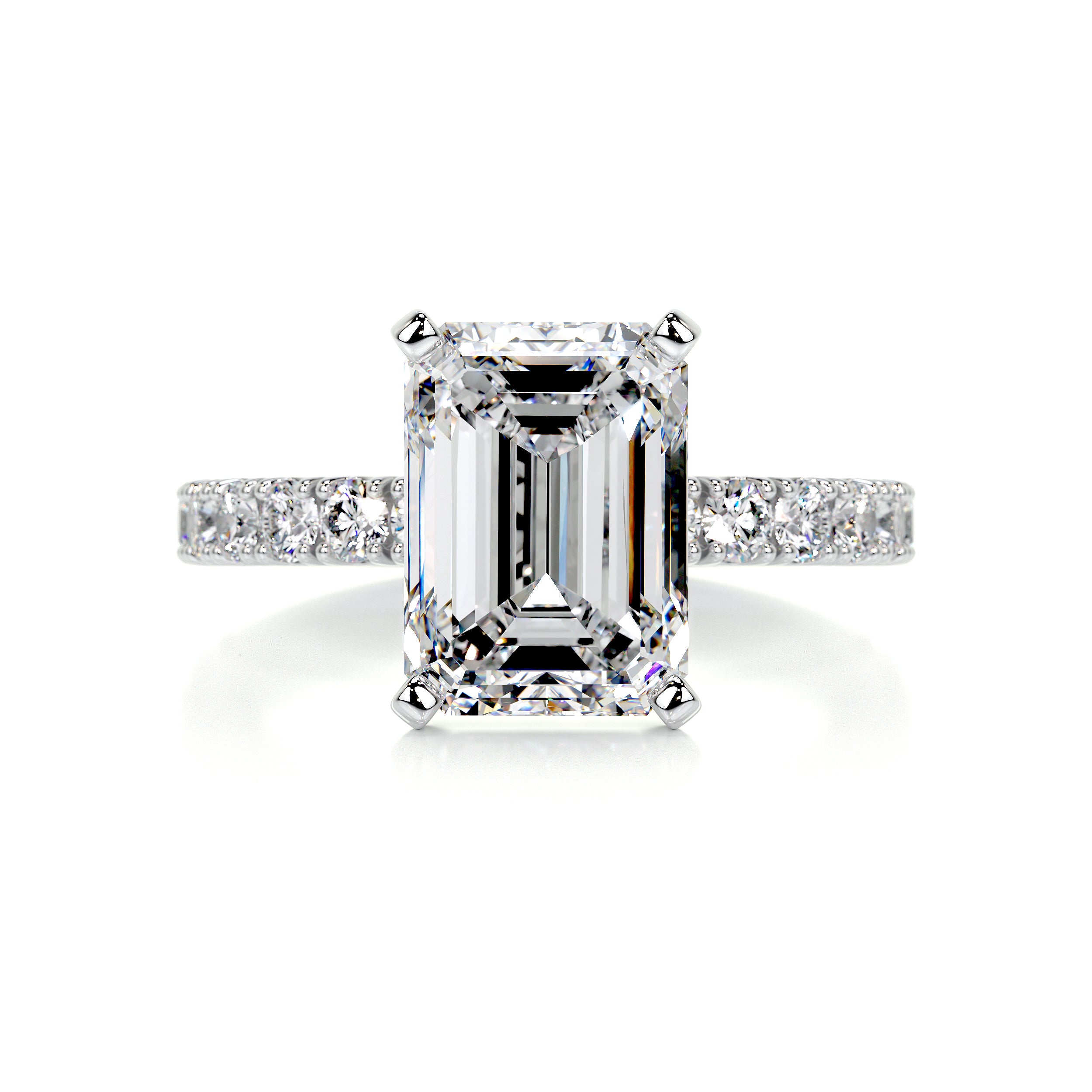 Royal Diamond Engagement Ring -14K White Gold、mySite、hinf8tx79