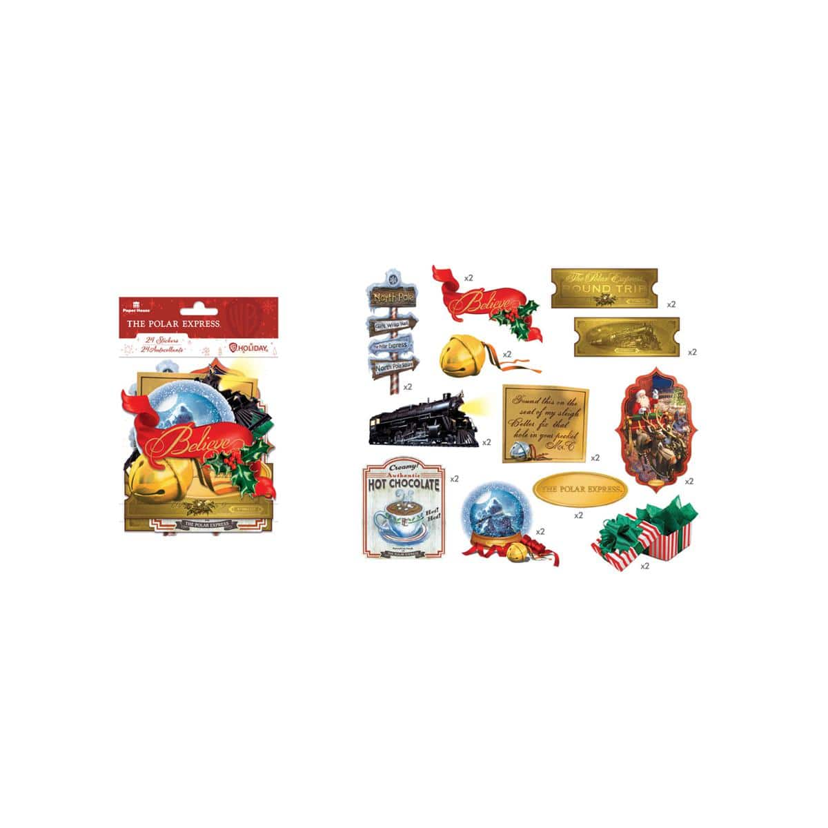  Craft Kit - The Polar Express Paper Crafting Collection、mySite、ghnorth