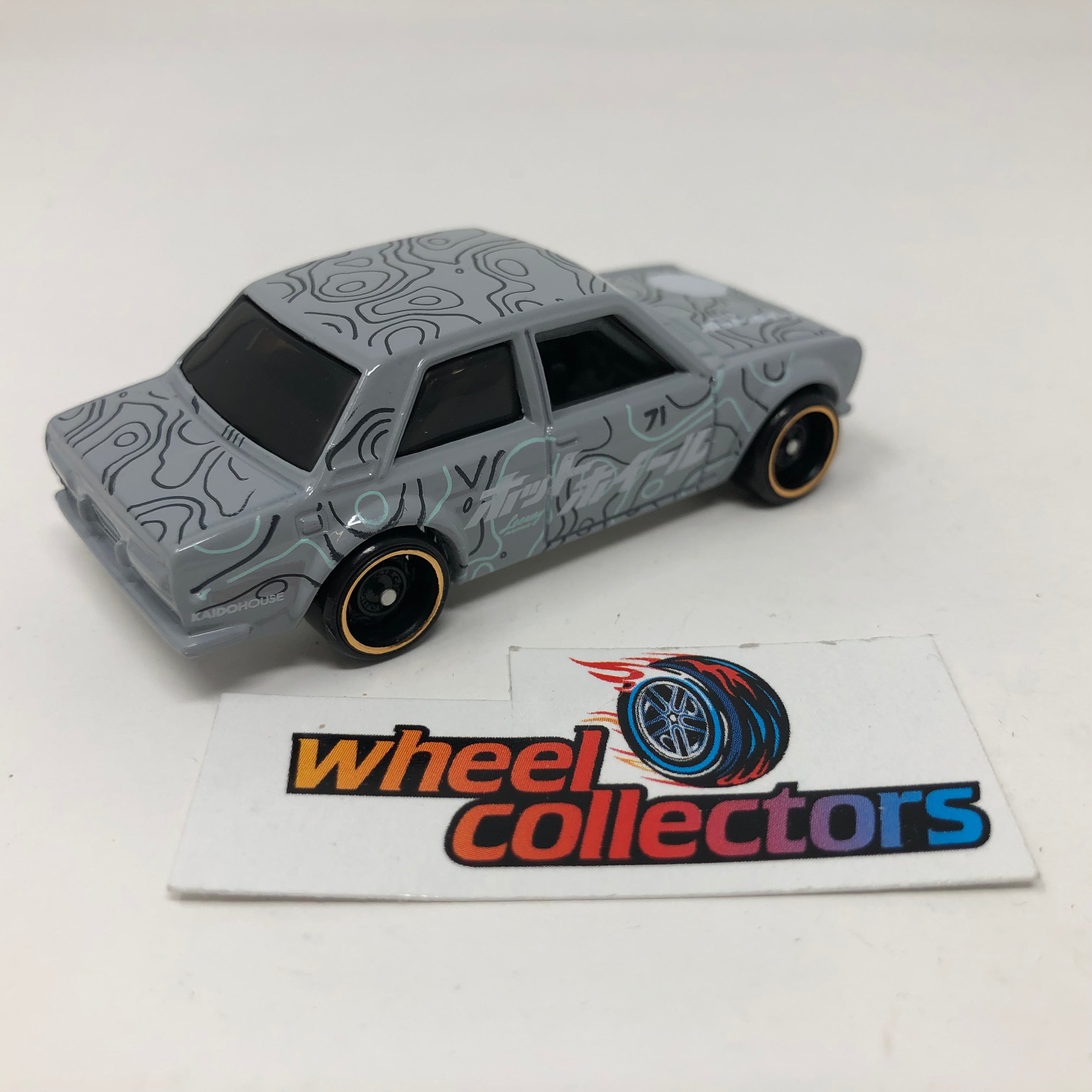 '71 Datsun 510 * Gray * Hot Wheels Loose 1:64 Scale、mySite、hgirdovlk