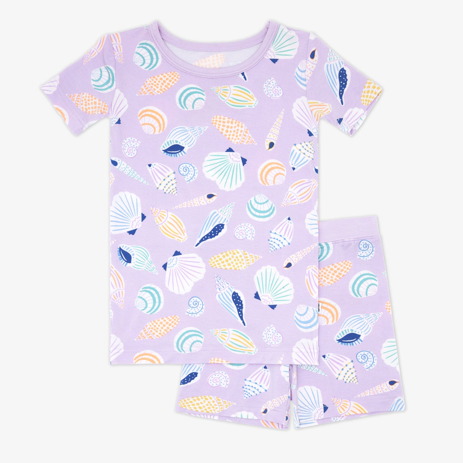 Sandy Treasures Two-Piece Short Sleeve & Shorts Pajama Set、mySite、g9winljtr