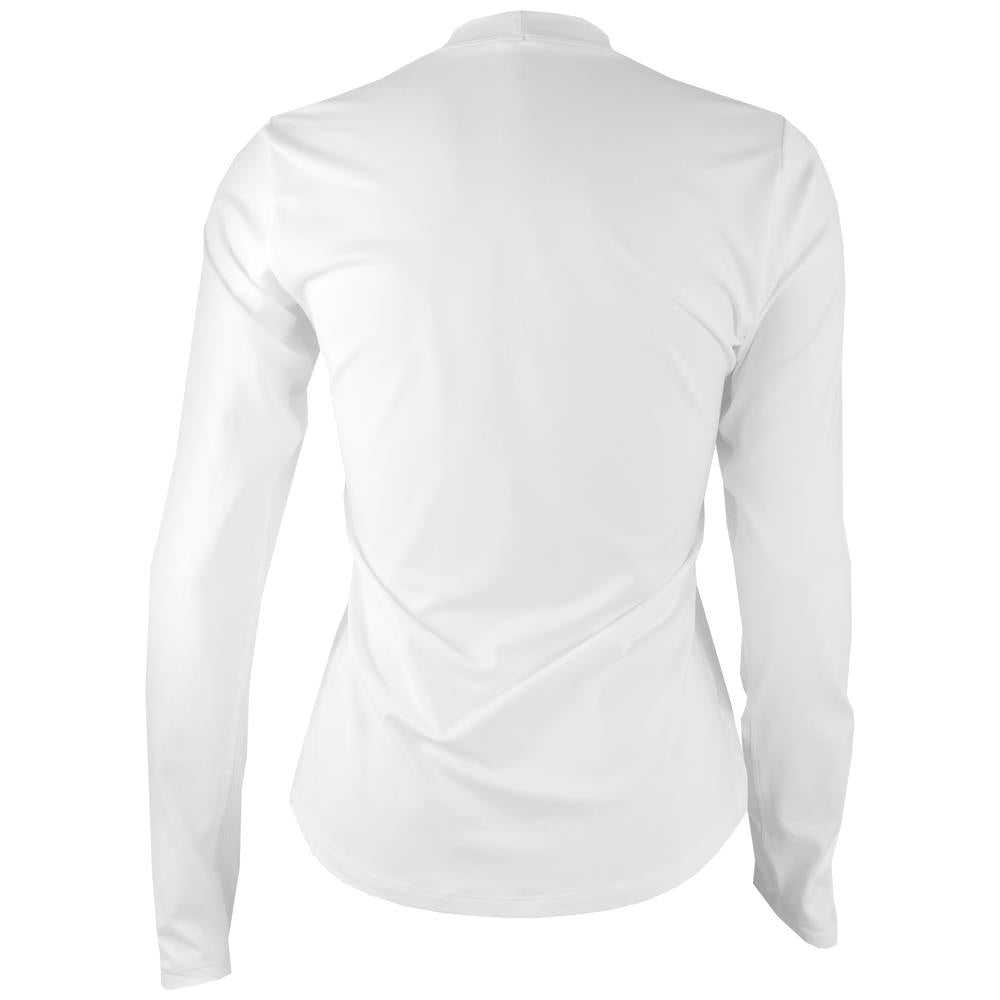 Sofibella Women's UV Staples Longsleeve - White、mySite、neckold
