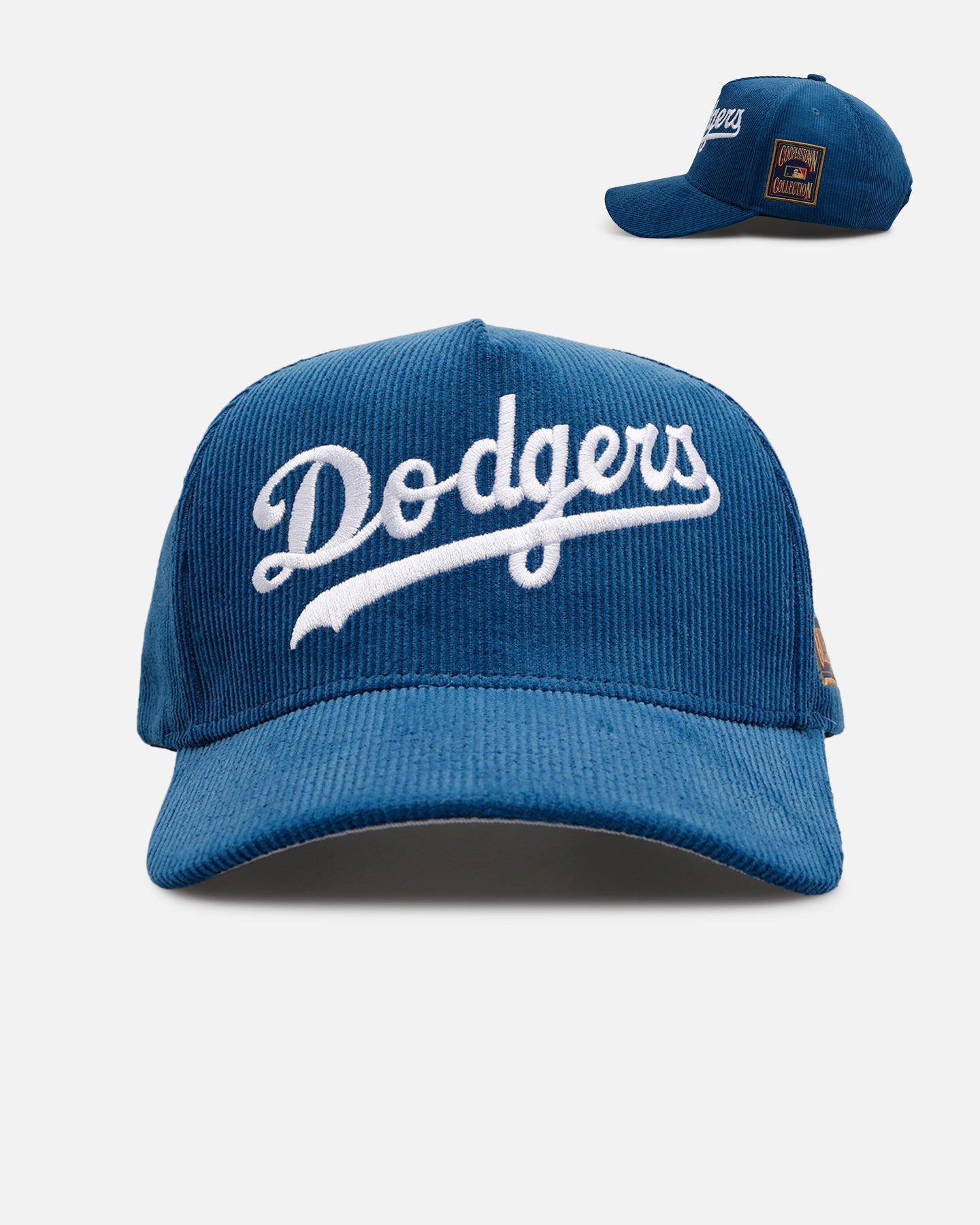 Mitchell & Ness Los Angeles Dodgers 'Vintage Cord' Pro Pinch Corduroy Snapback Blue、mySite、zt4zffjzw
