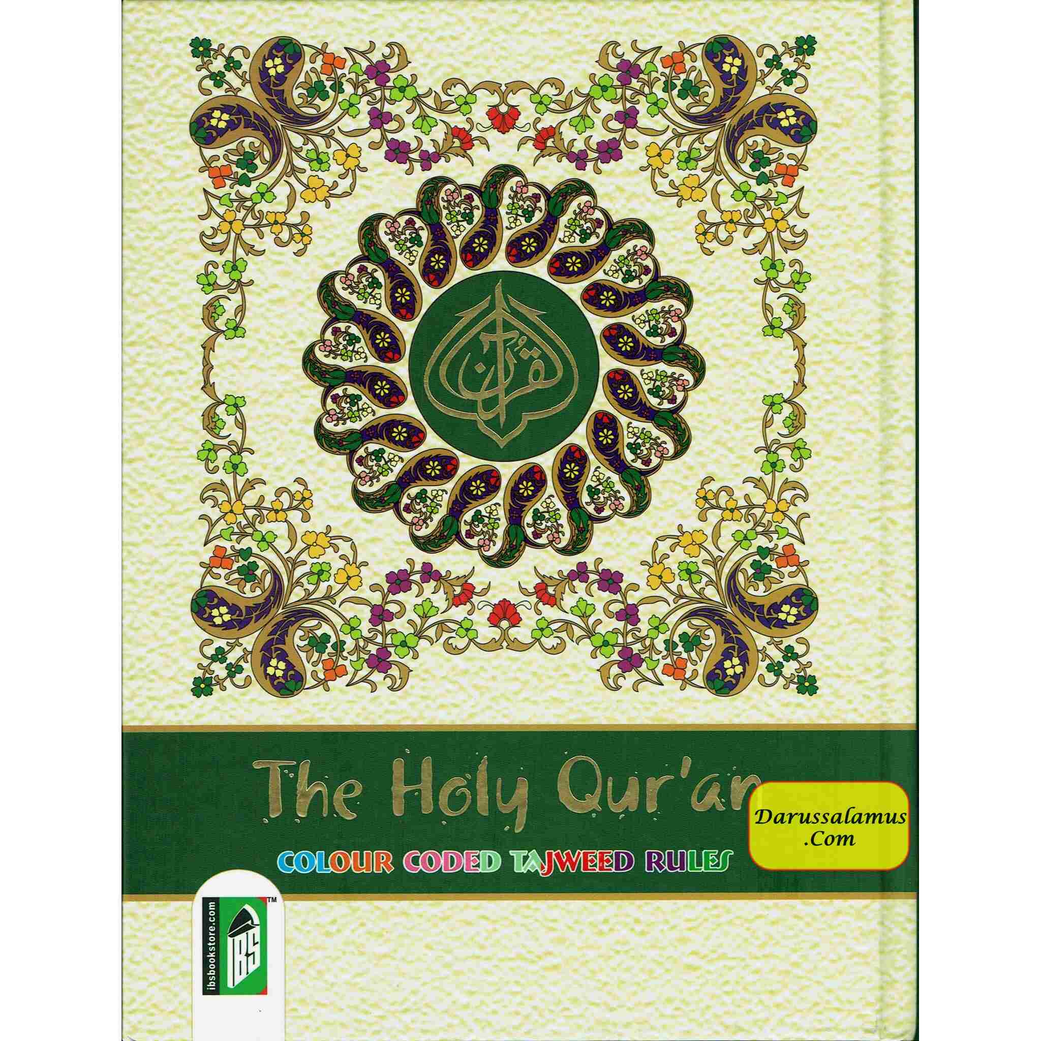 The Holy Quran Colour Coded Tajweed Rules with Colour Coded Manzils (Large Size) With Case -Ref 3-CC,(13 Lines)、mySite、topwebapps