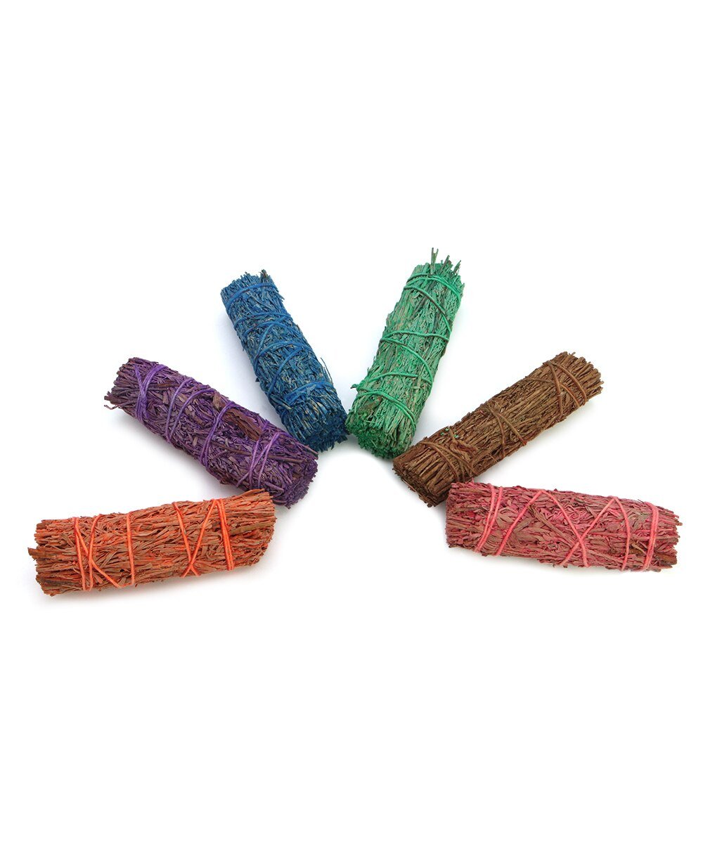 Herbs Infused Aromatic Smudging Sage Set of 6 Bundles、mySite、topwebapps