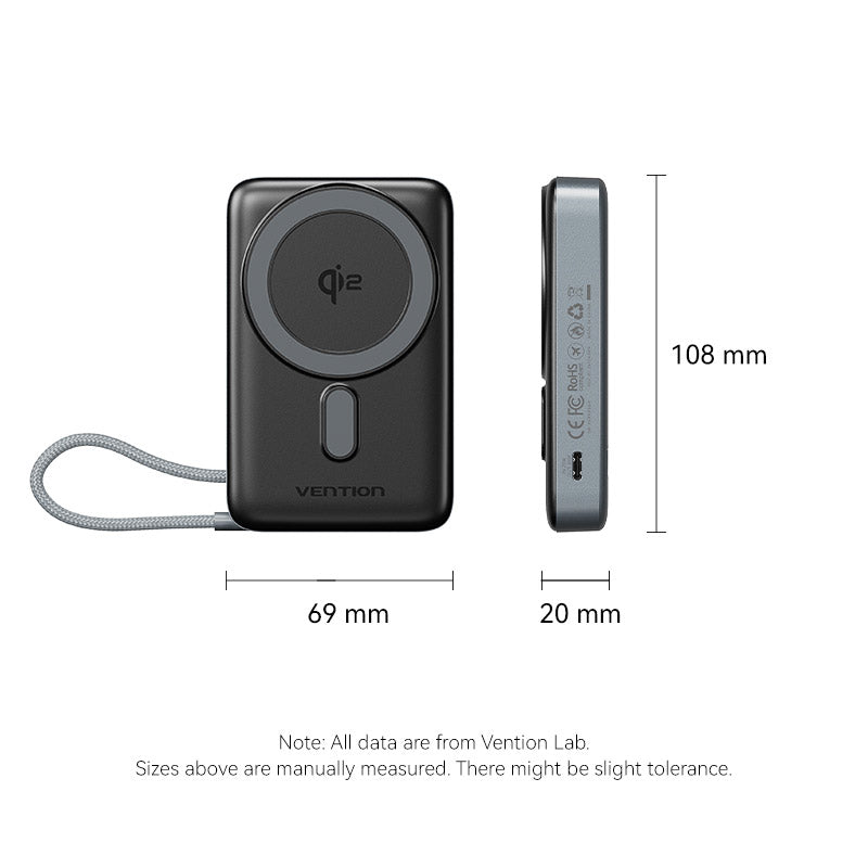 Vention 10000mAh Power Bank 35W、mySite、fannypackpong