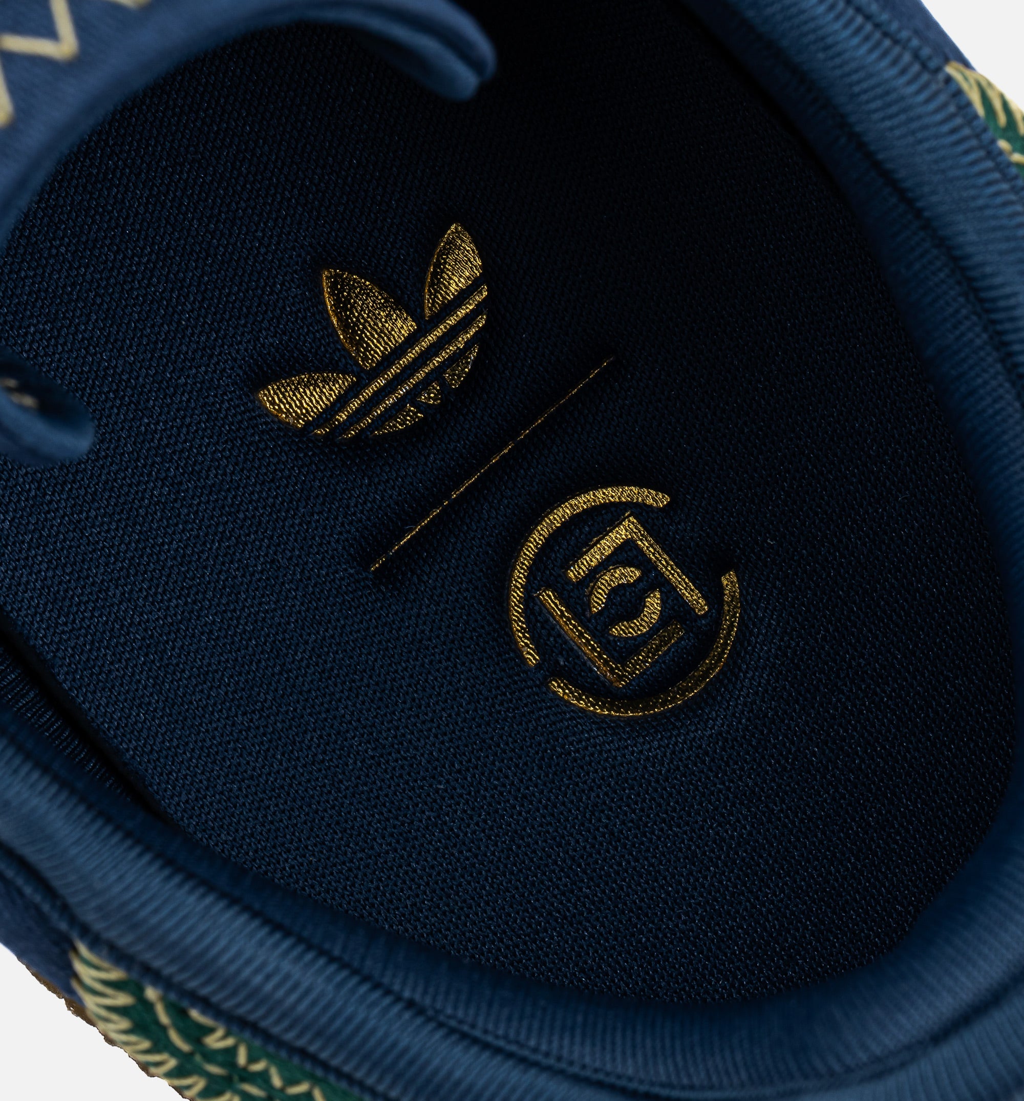 Clot x Gazelle Mens Lifestyle Shoe - Night Marine/Collegiate Green/Hazy Yellow、mySite、dreamappss