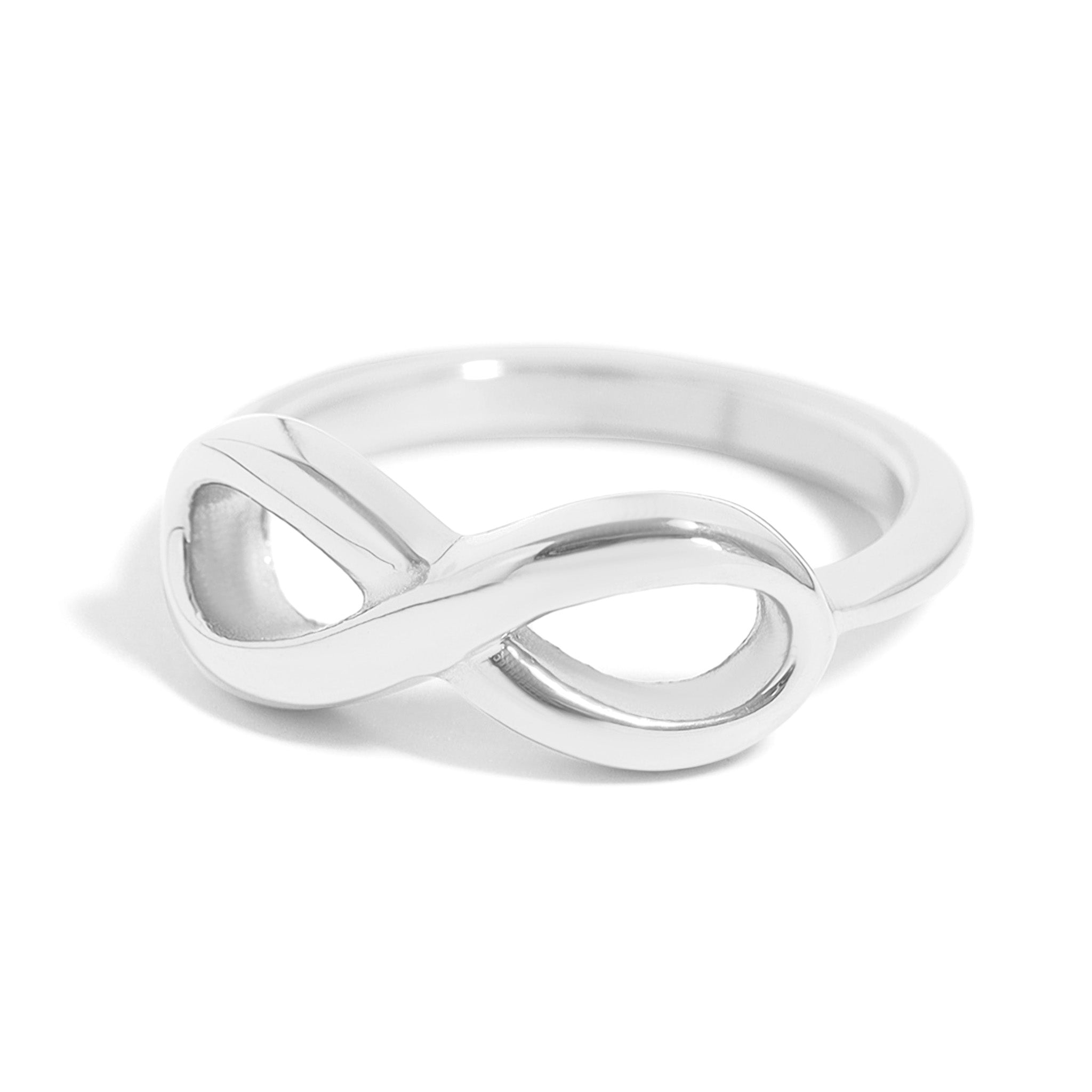 18K Gold PVD Stainless Steel Infinity Ring / SCR4083、mySite、dreamappss
