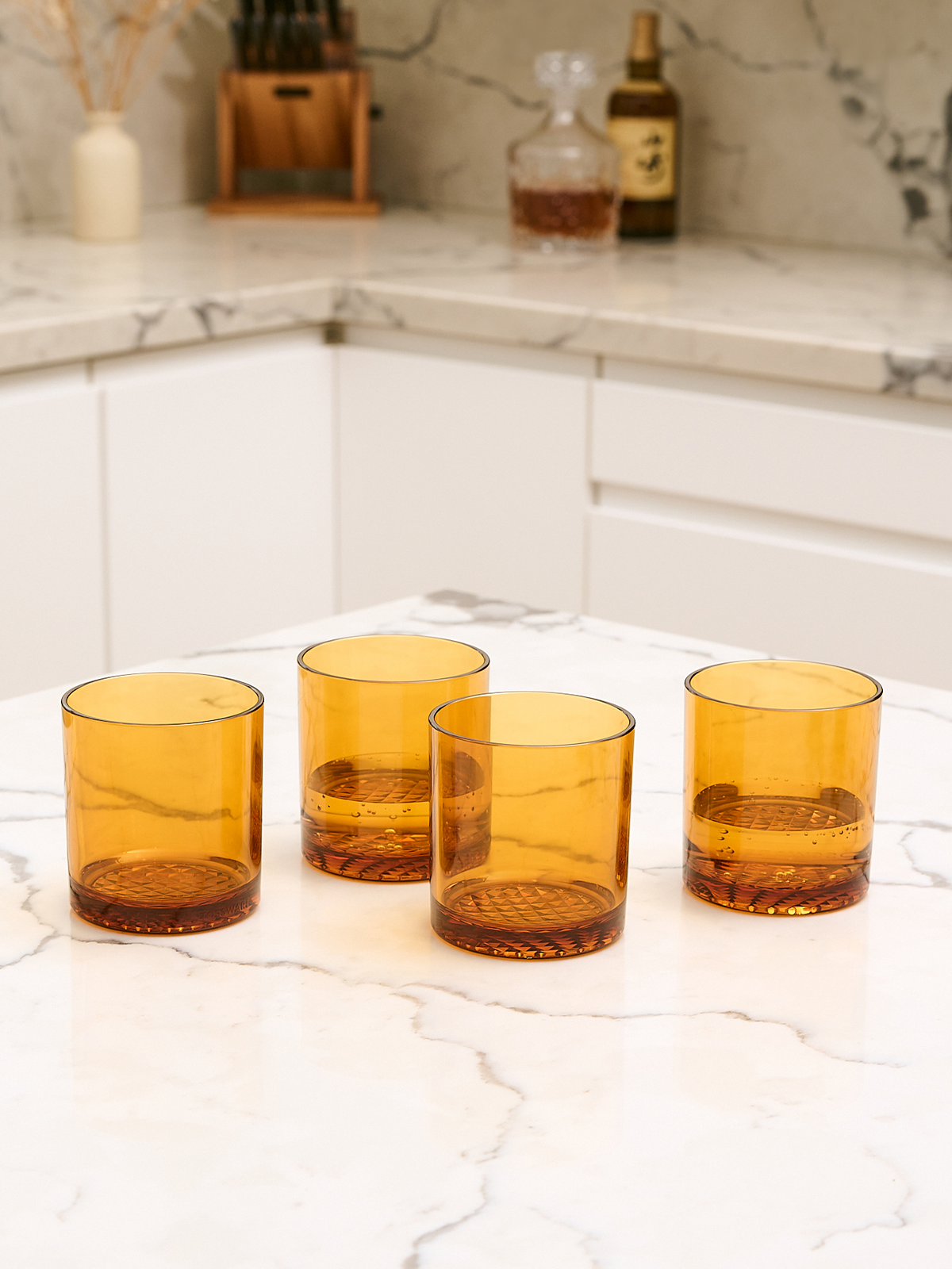 RESERVE 12oz Old Fashioned Color Series Tritan Copolyester Glass Amber、mySite、camillekostekn