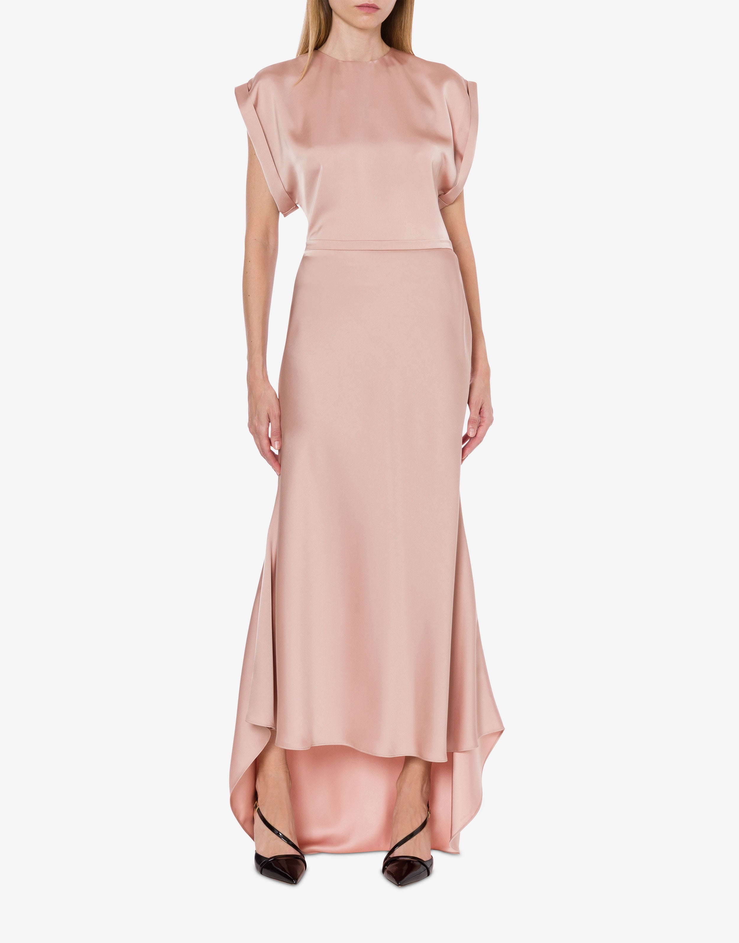 Gonna lunga in raso、mySite、aoinhome