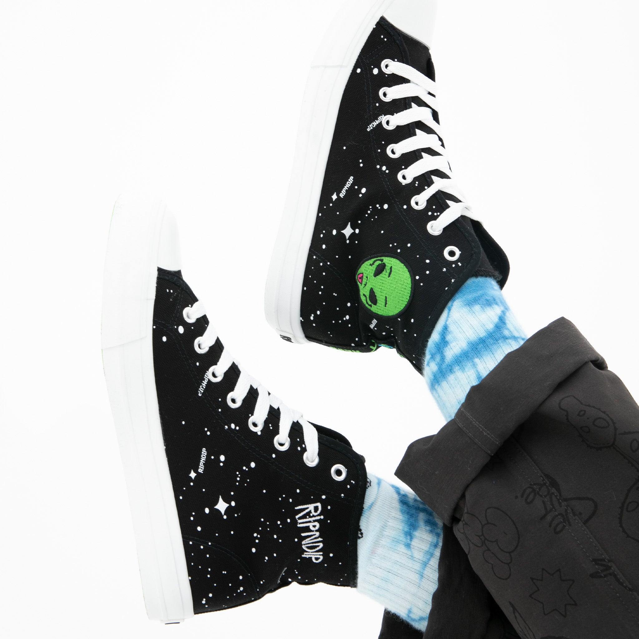  We Out Here High Top Shoe (Black)、mySite、merchandisen