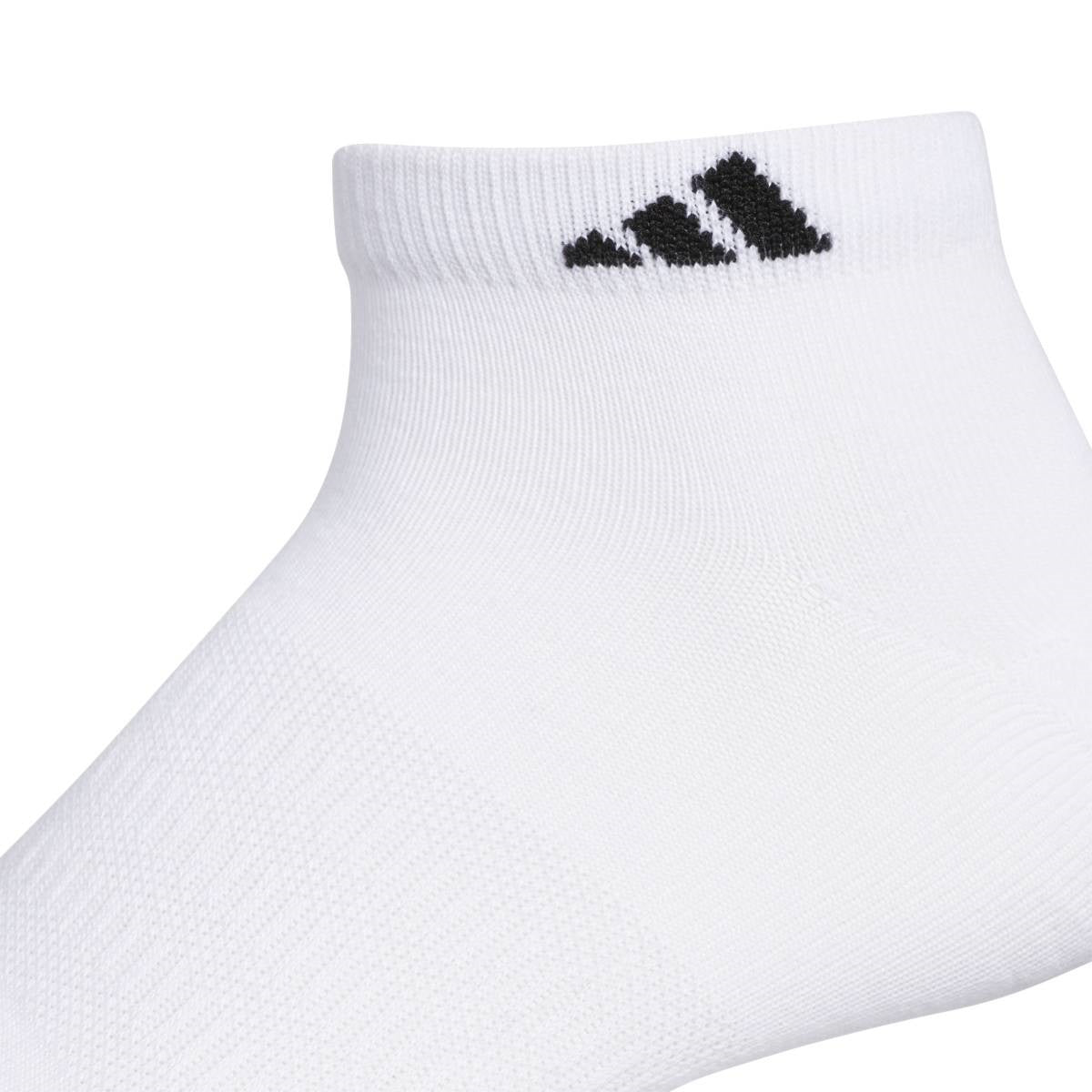 adidas Men's Superlite Low-Cut Socks 6 Pack (White)