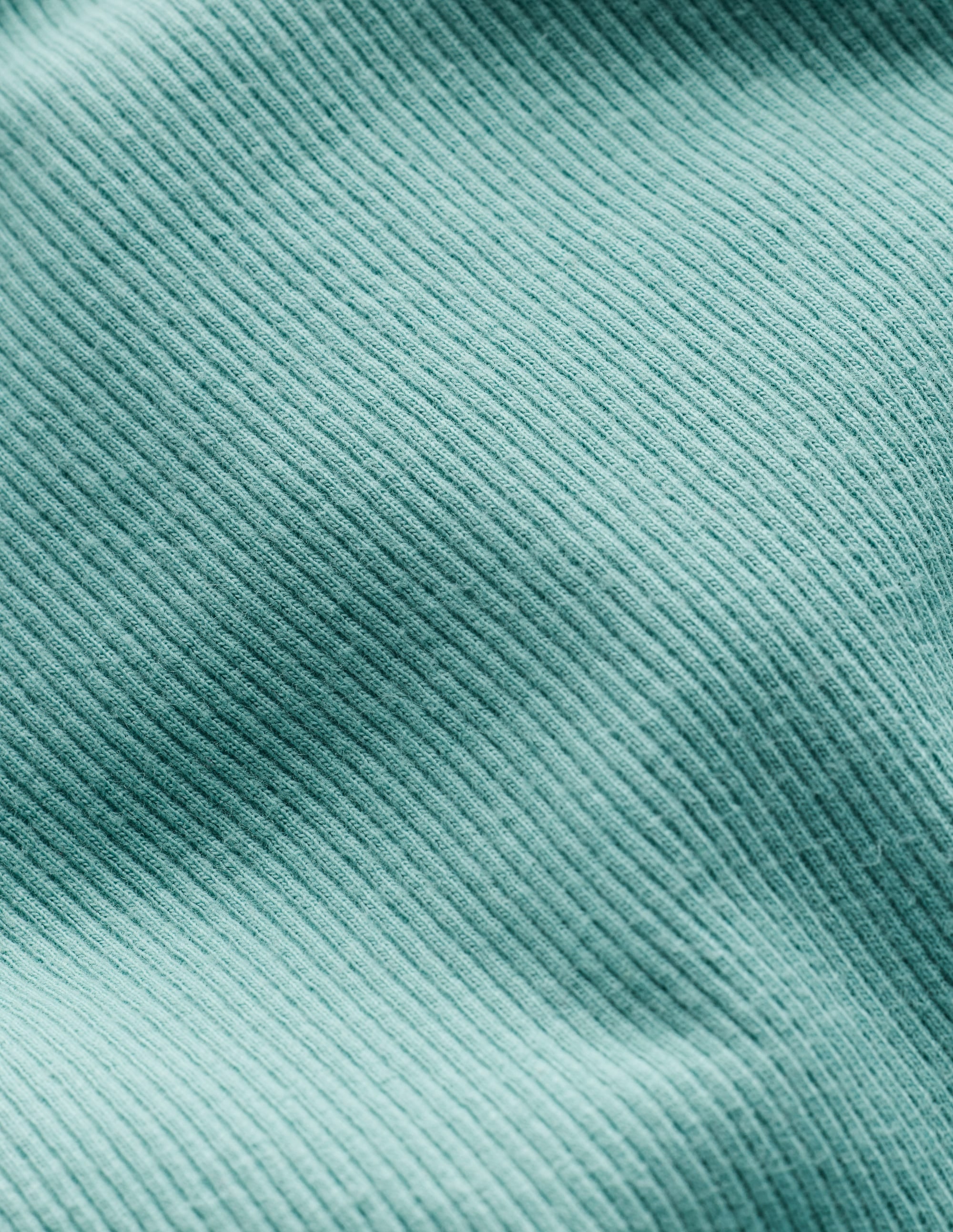  Ribbed Long Sleeve T-Shirt-Brook Blue、mySite、ashleygrahame