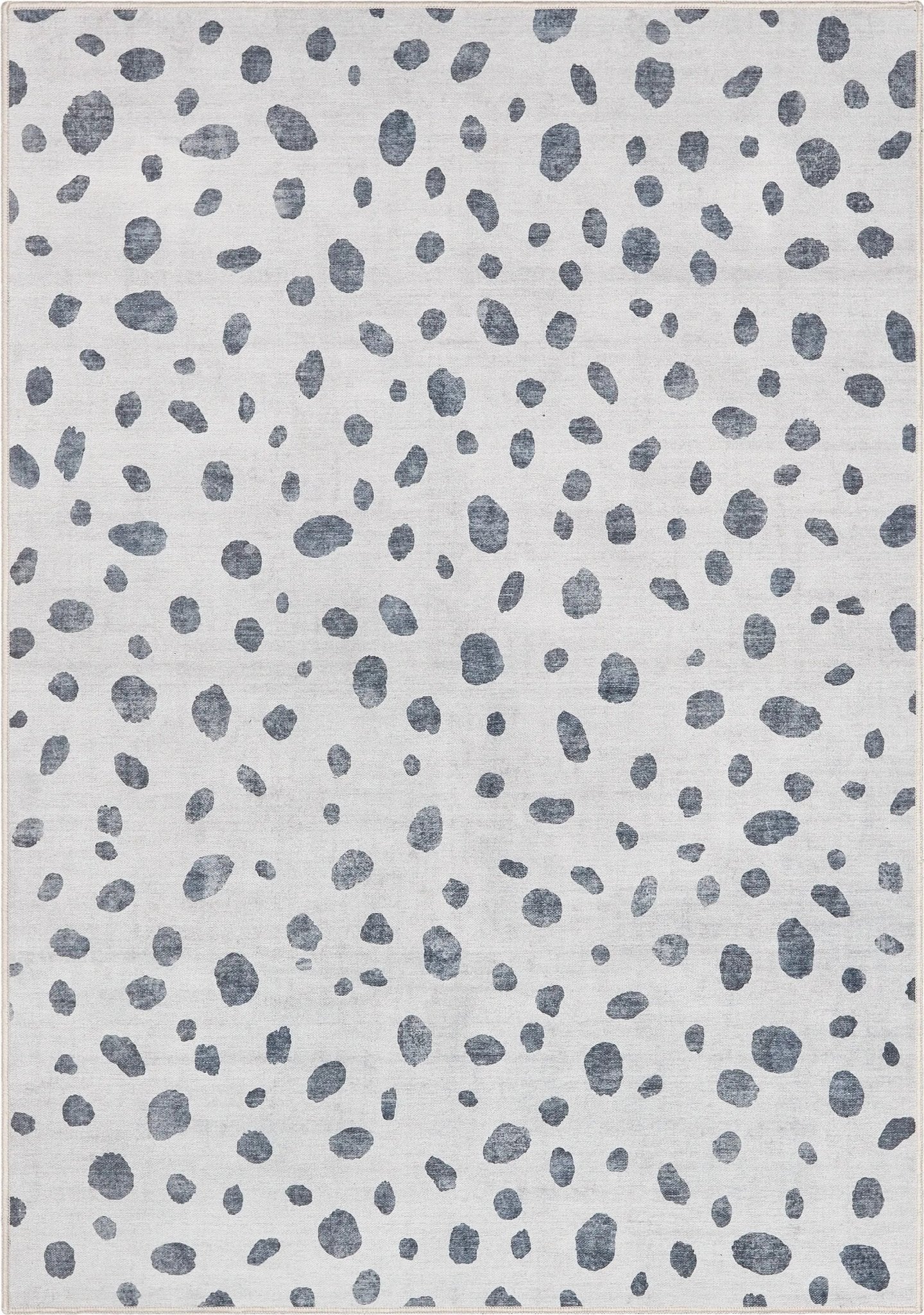 Animal Dots Modern Ivory Black Area Flat-Weave Rug、mySite、gigharbornorthrealestate
