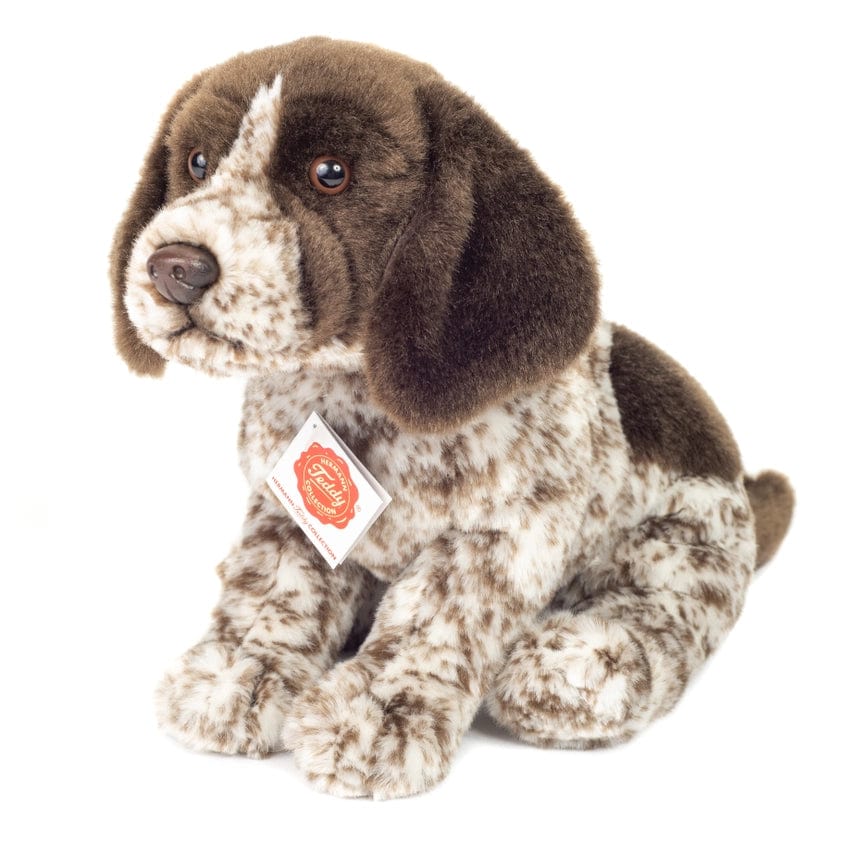 German Wirehaired Pointer Plush Puppy by Teddy Hermann Realistic Eco Friendly、mySite、g9winljtr
