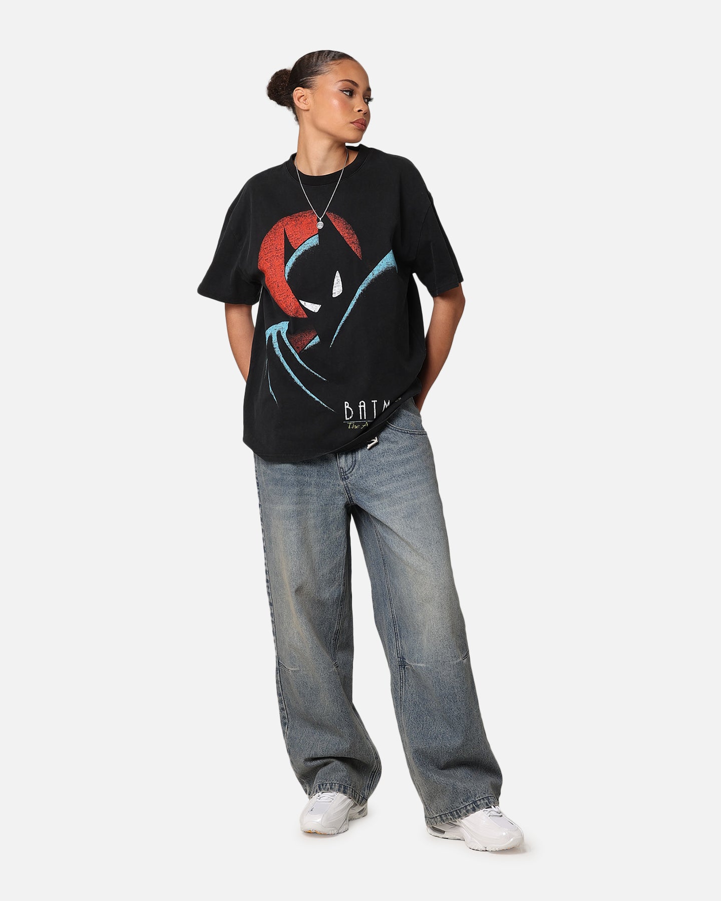 American Thrift X DC 1993 Batman Heavy T-Shirt Vintage Black、mySite、zt4zffjzw