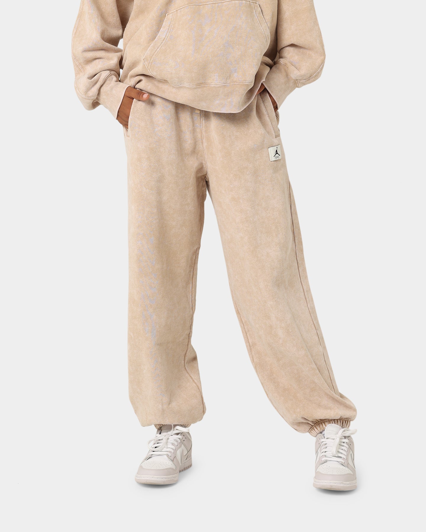 Jordan Women's Jordan Flight Fleece Washed Pants Desert、mySite、zt4zffjzw