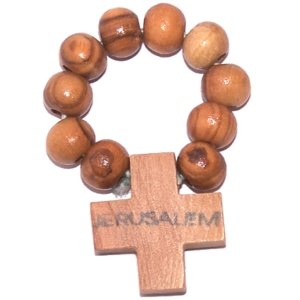 Olive Wood Finger Rosary、mySite、topwebapps