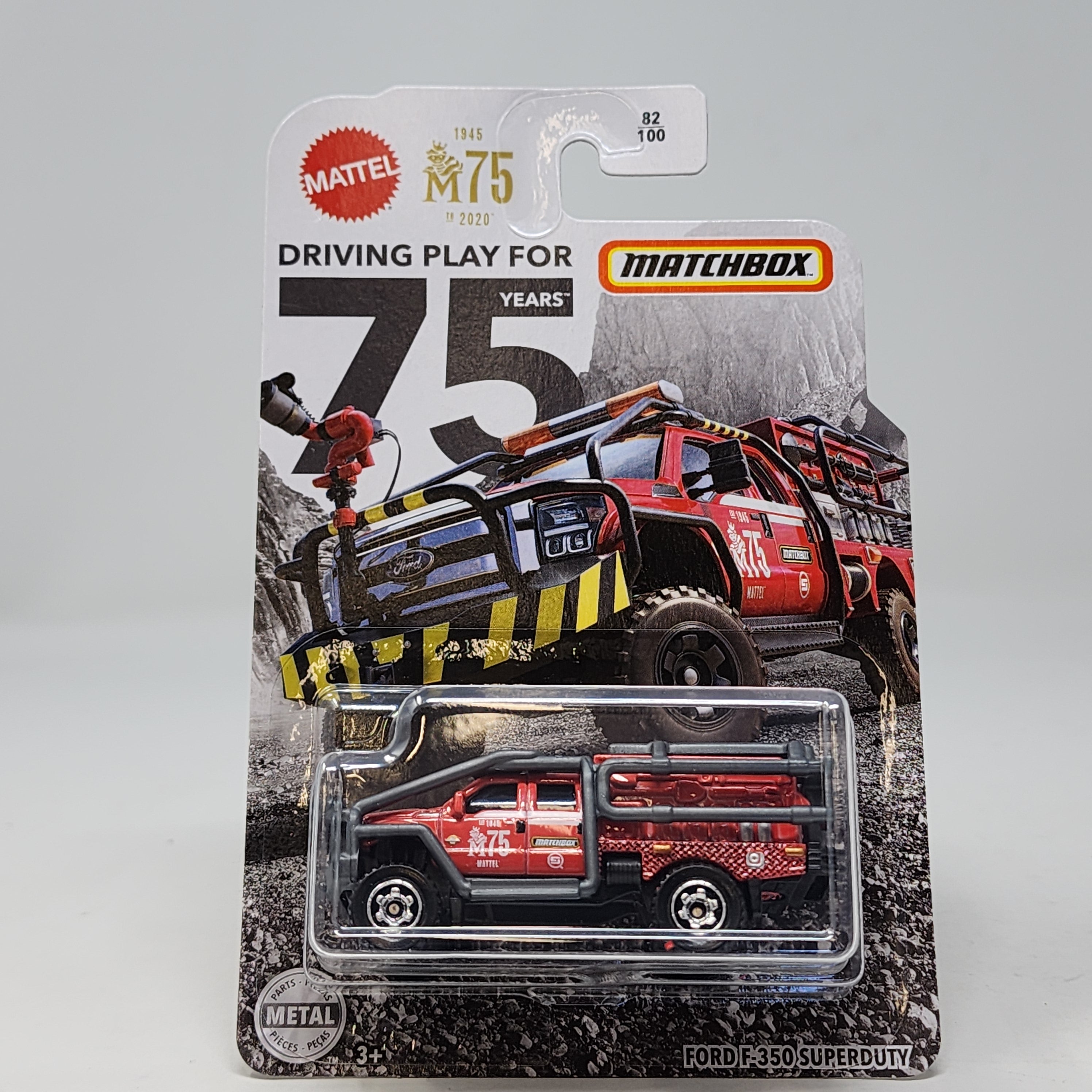 Ford F-350 Superduty 75 Years * Red * Matchbox Basic、mySite、hgirdovlk