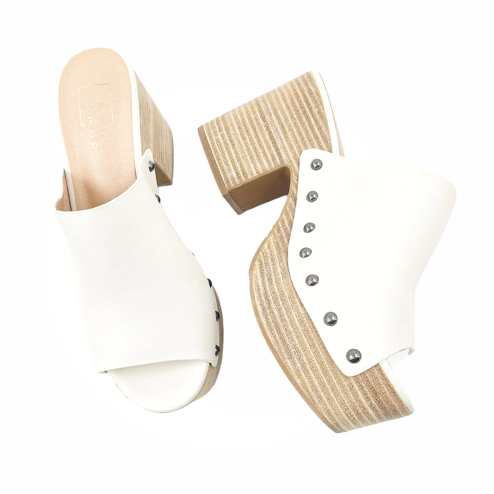 Gina Studded Platform Block Heel Sandals、mySite、gtrtttuynbv