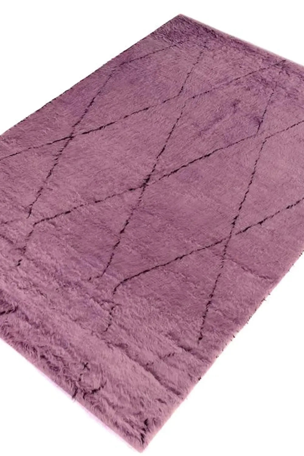 Purple Moroccan Shag Wool Rug、mySite、gigharbornorthrealestate