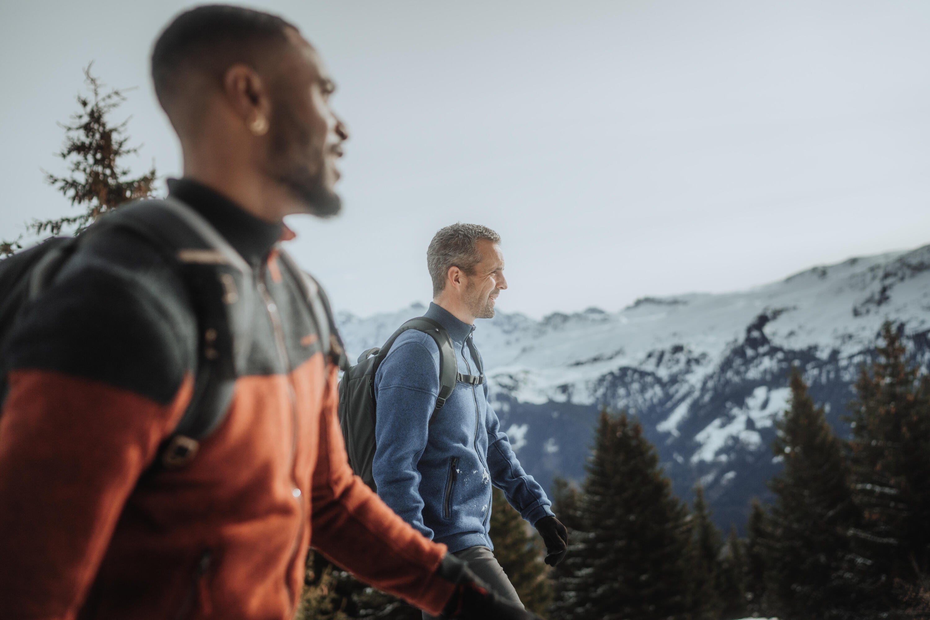 Quechua Men's SH100 Fleece Winter Jacket