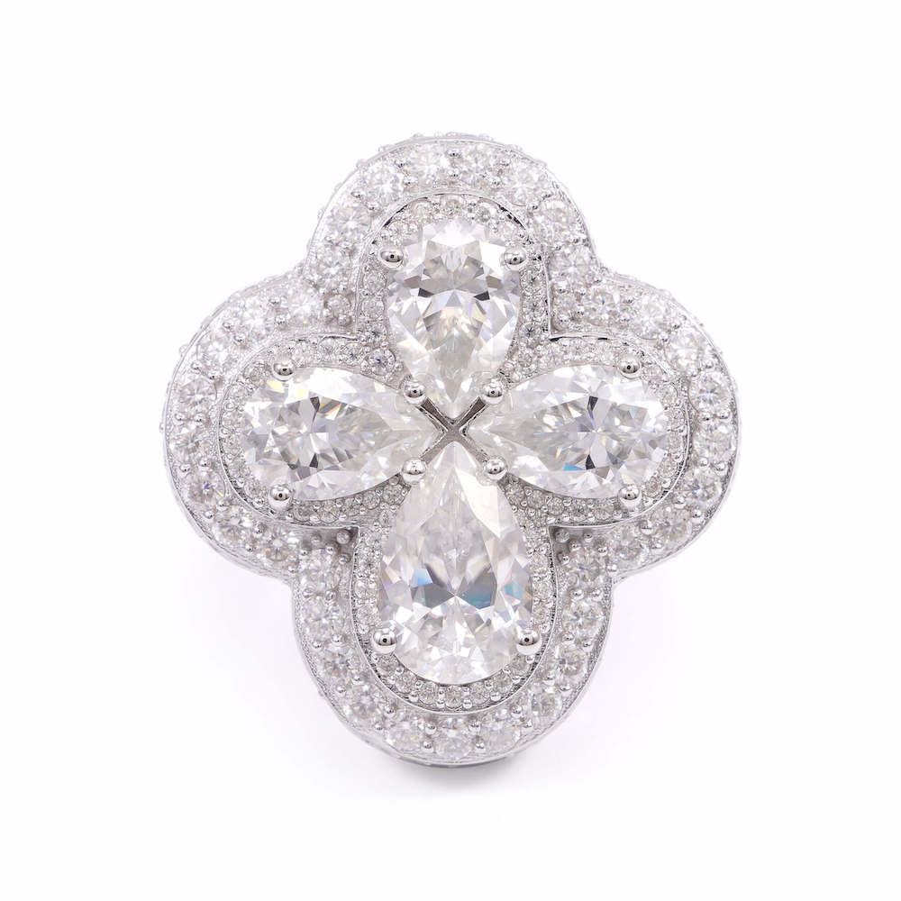 Four Leaf Clover Ring 14K Gold、mySite、hinf8tx79