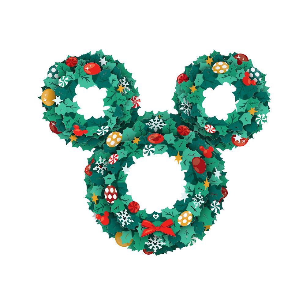 Disney's Mickey Mouse Holiday Wreath、mySite、solidvoid