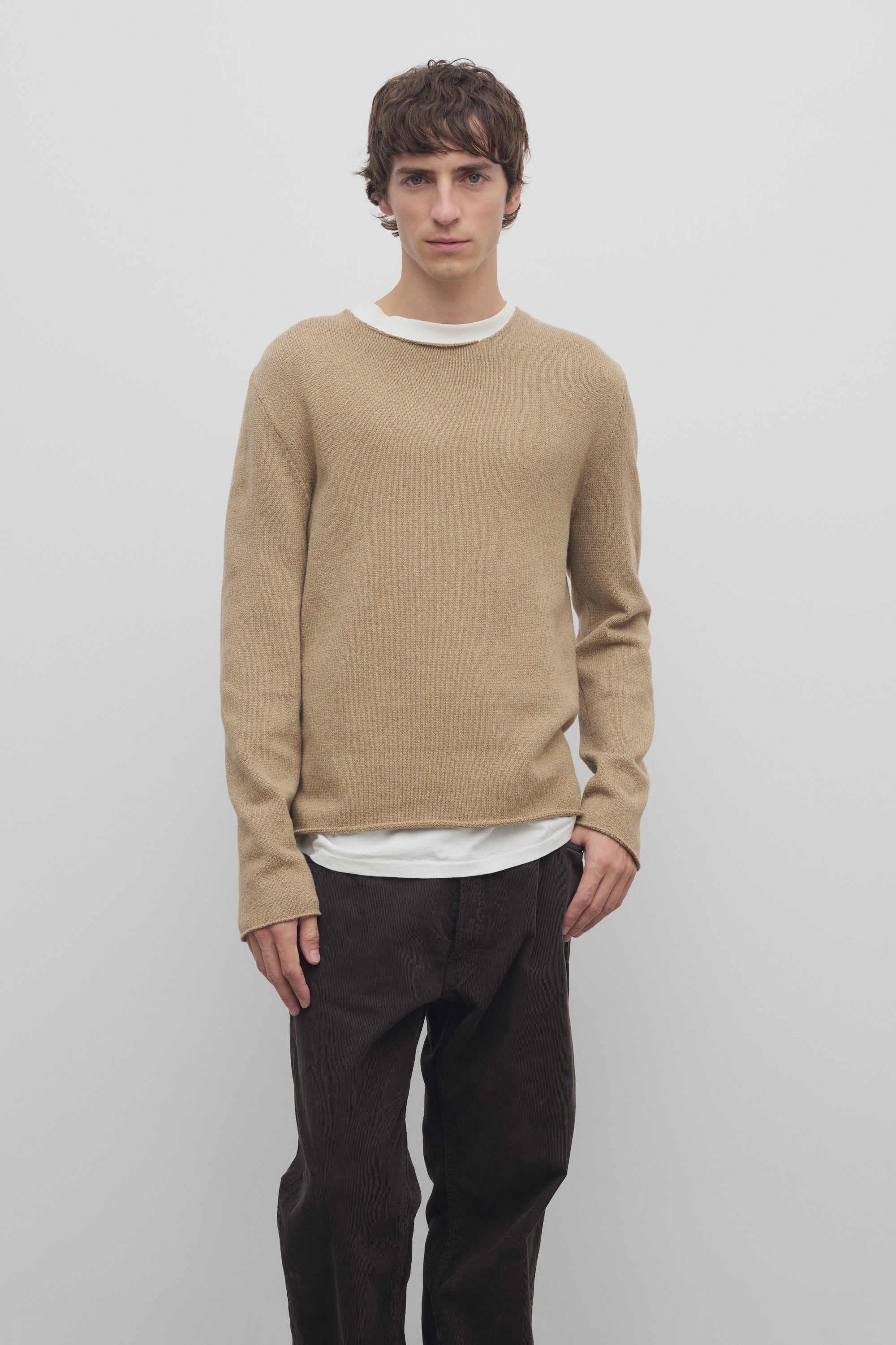 Shai Sweater in Virgin Wool and Cotton、mySite、aoinhome