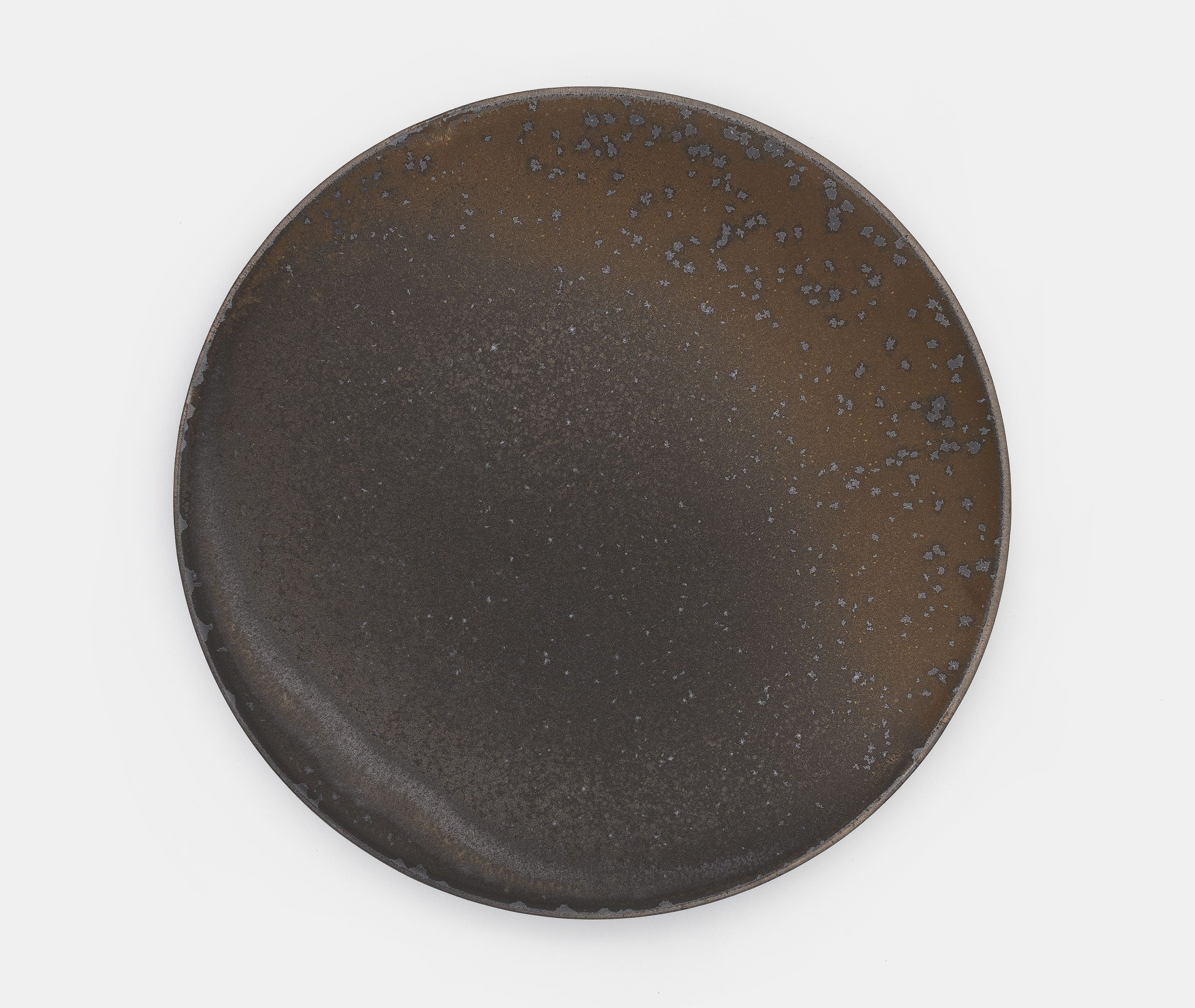 Glazed Stoneware Plate Small - Black、mySite、topwebapps